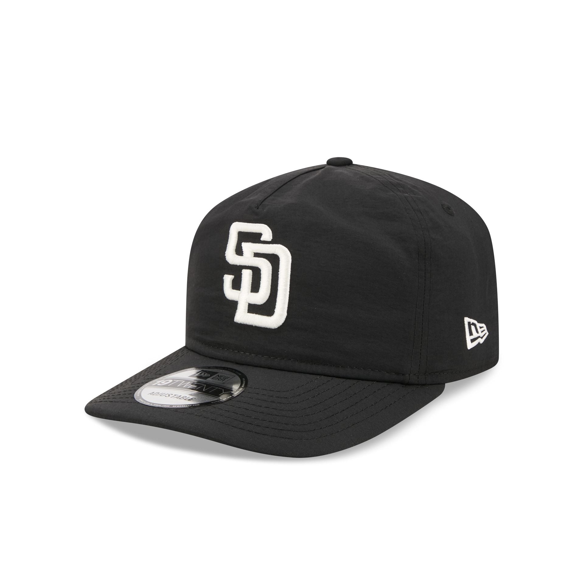 San Diego Padres Black Nylon 19TWENTY Adjustable Hat – New Era Cap