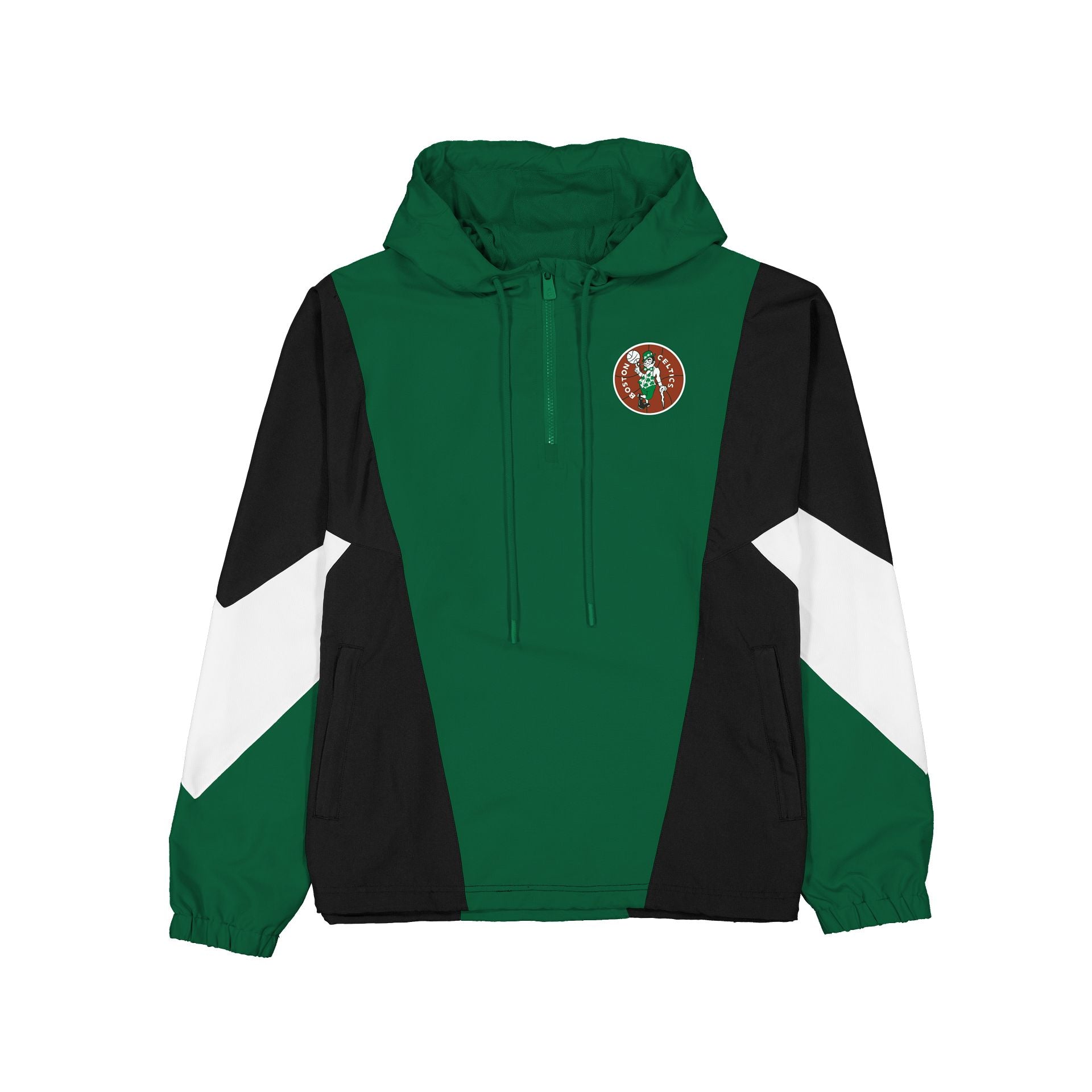 Boston Celtics Multicolor Quarter Zip Windbreaker – New Era Cap