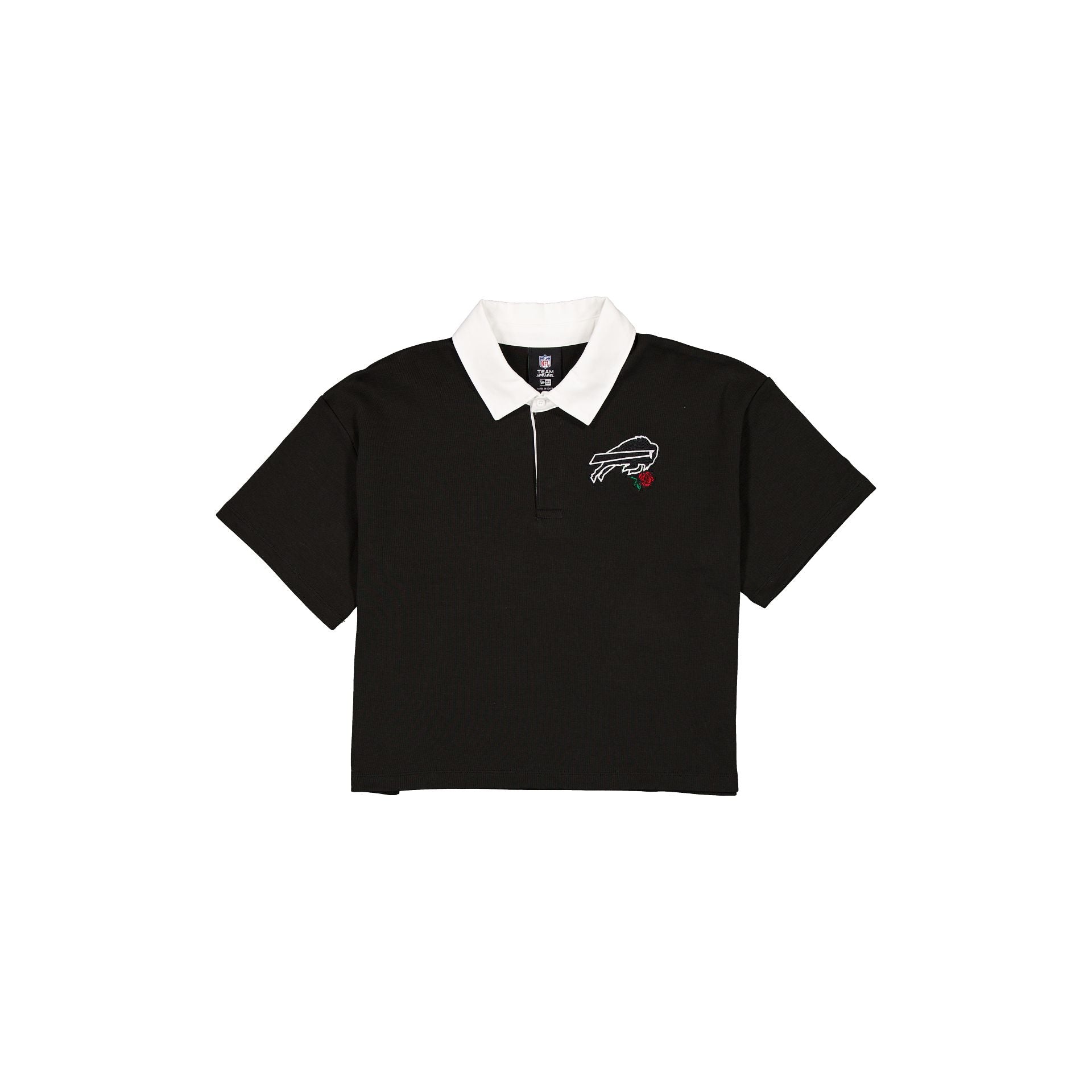 Buffalo Bills Women's Cropped Black Polo – New Era Cap