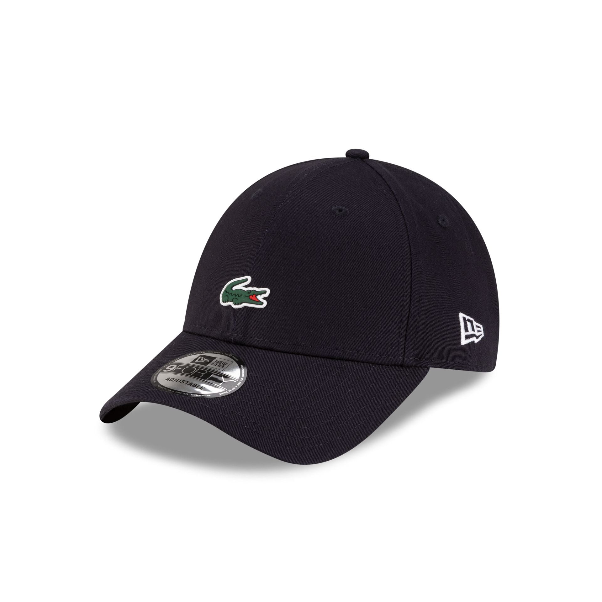 ラコステ x New Era 9FORTY ネイビー New Era Cap x Lacoste Navy 9FORTY Adjustable Hat