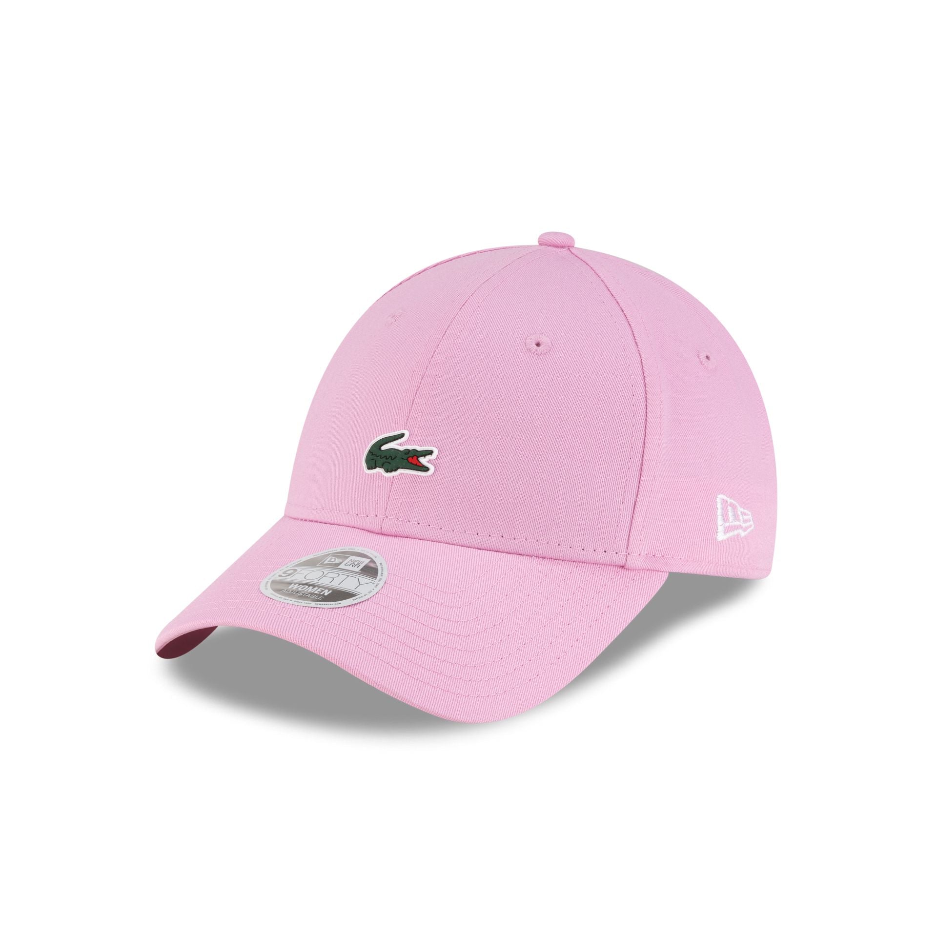 帽子 PINK New Era Cap x Lacoste Pink Women's 9FORTY Adjustable Hat