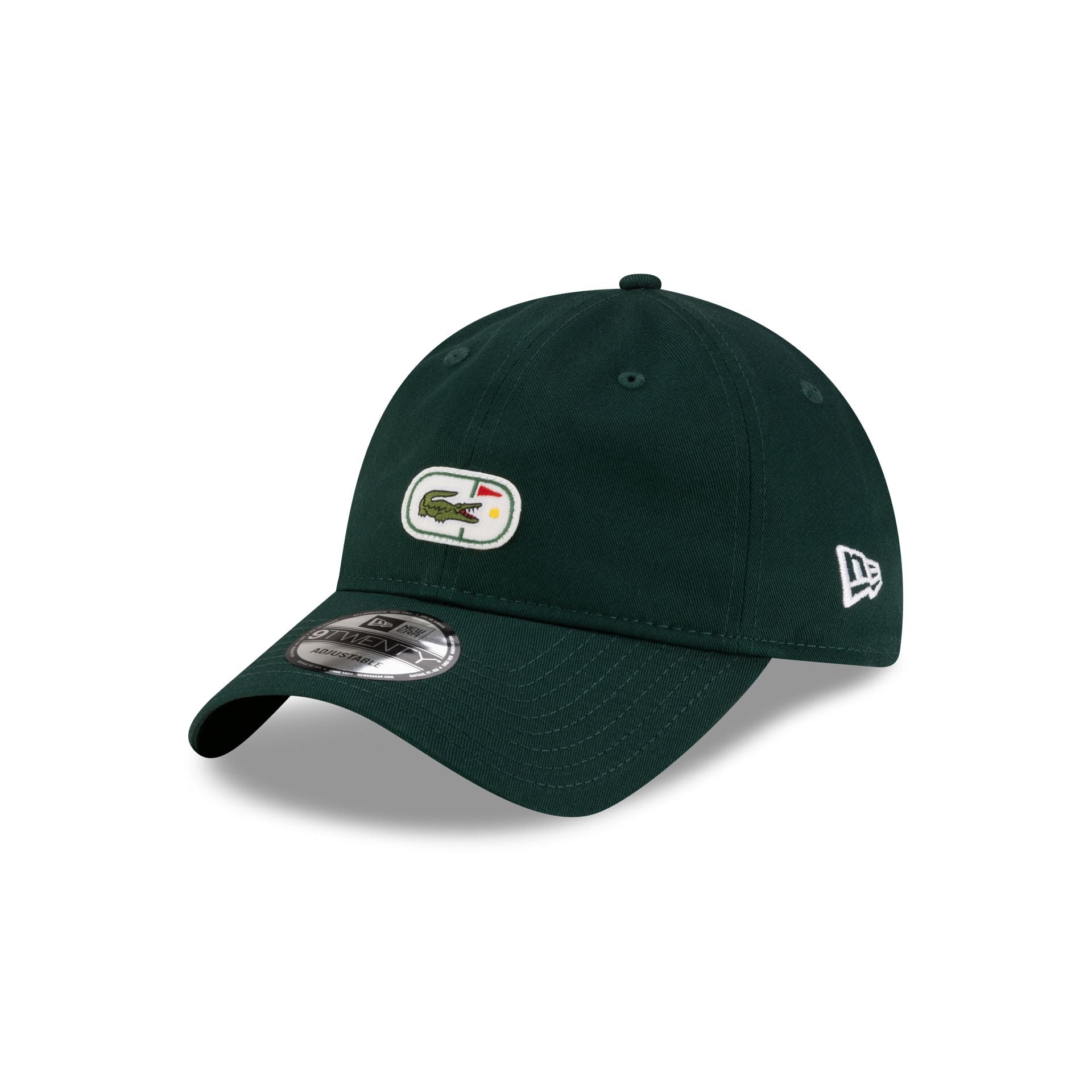 New Era Cap x Lacoste Flag Dark Green 9TWENTY Adjustable Hat