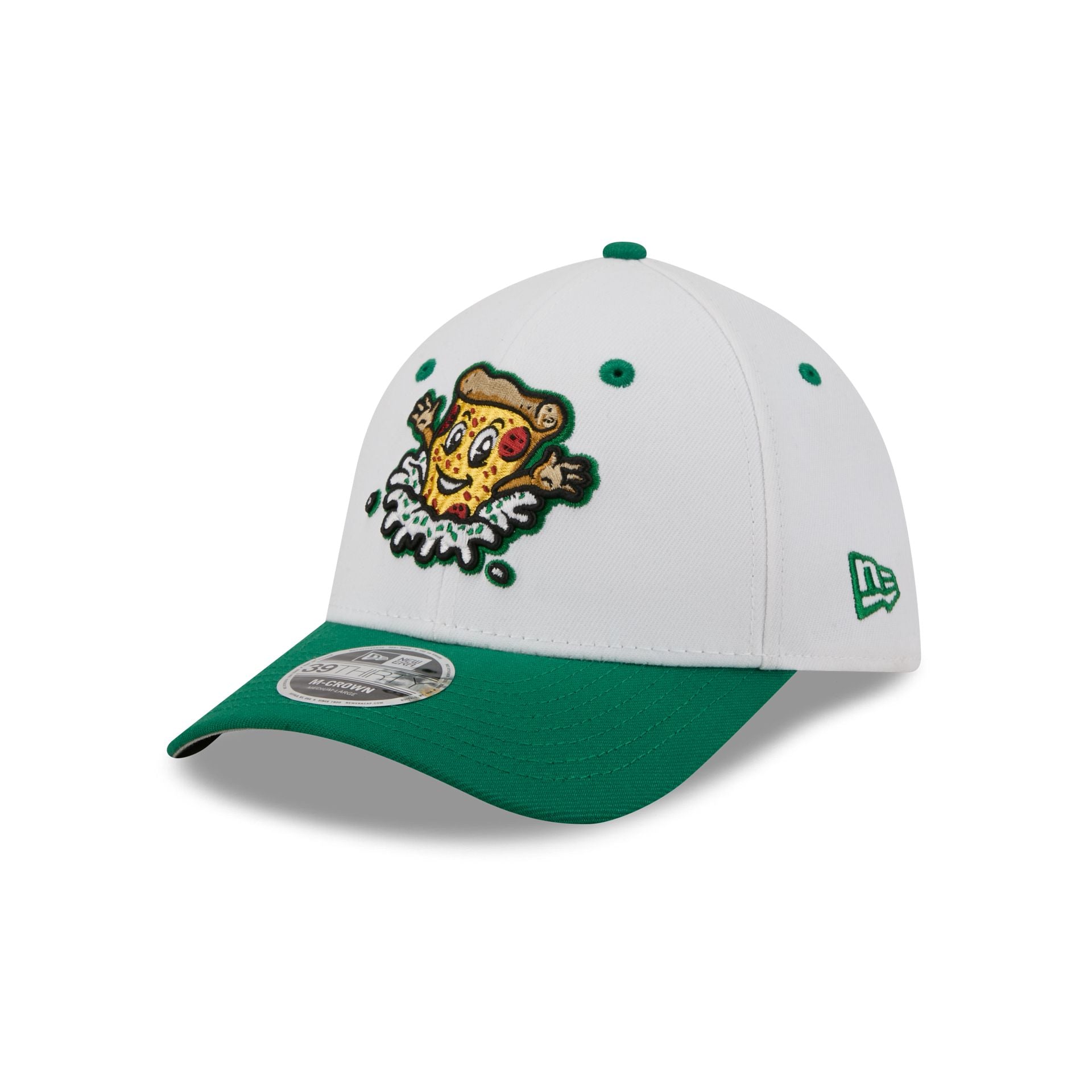 Tulsa Drillers Theme Night White 39THIRTY M-Crown Stretch Fit Hat