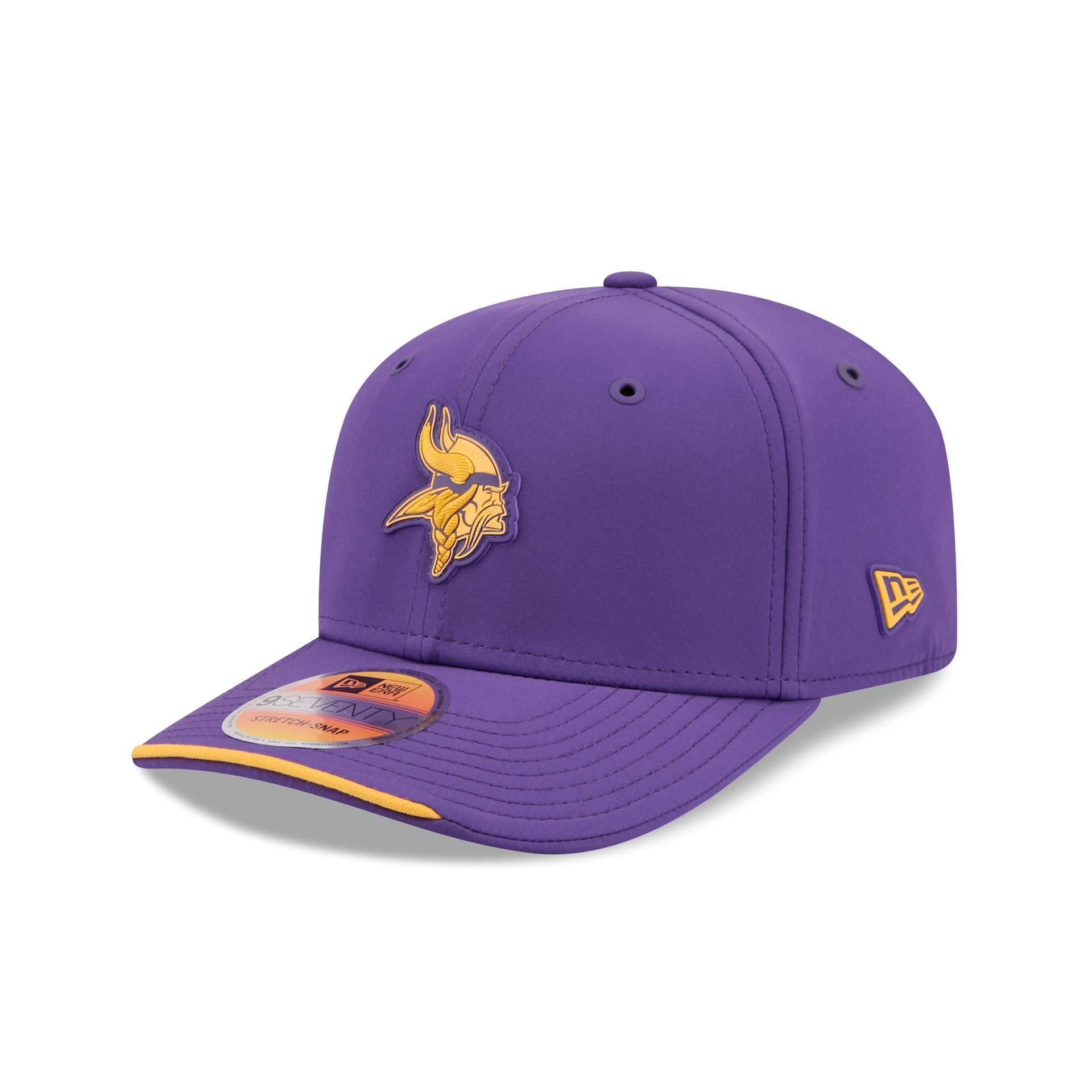 Minnesota Vikings NFL スナップバック キャップ Minnesota Vikings 2026 Sideline 9SEVENTY Stretch-Snap Hat – New