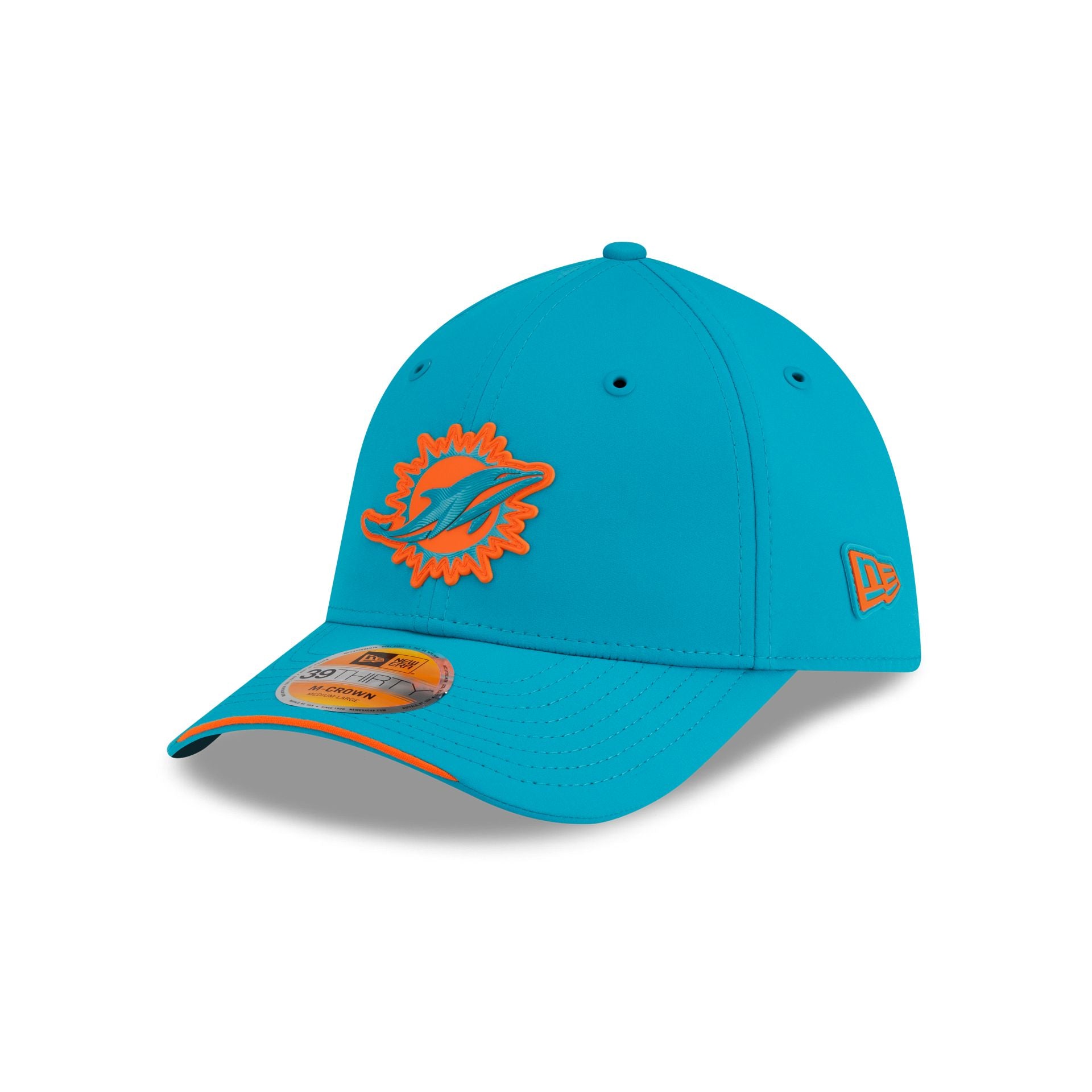 Miami Dolphins 2026 Sideline 39THIRTY M-Crown Stretch Fit Hat