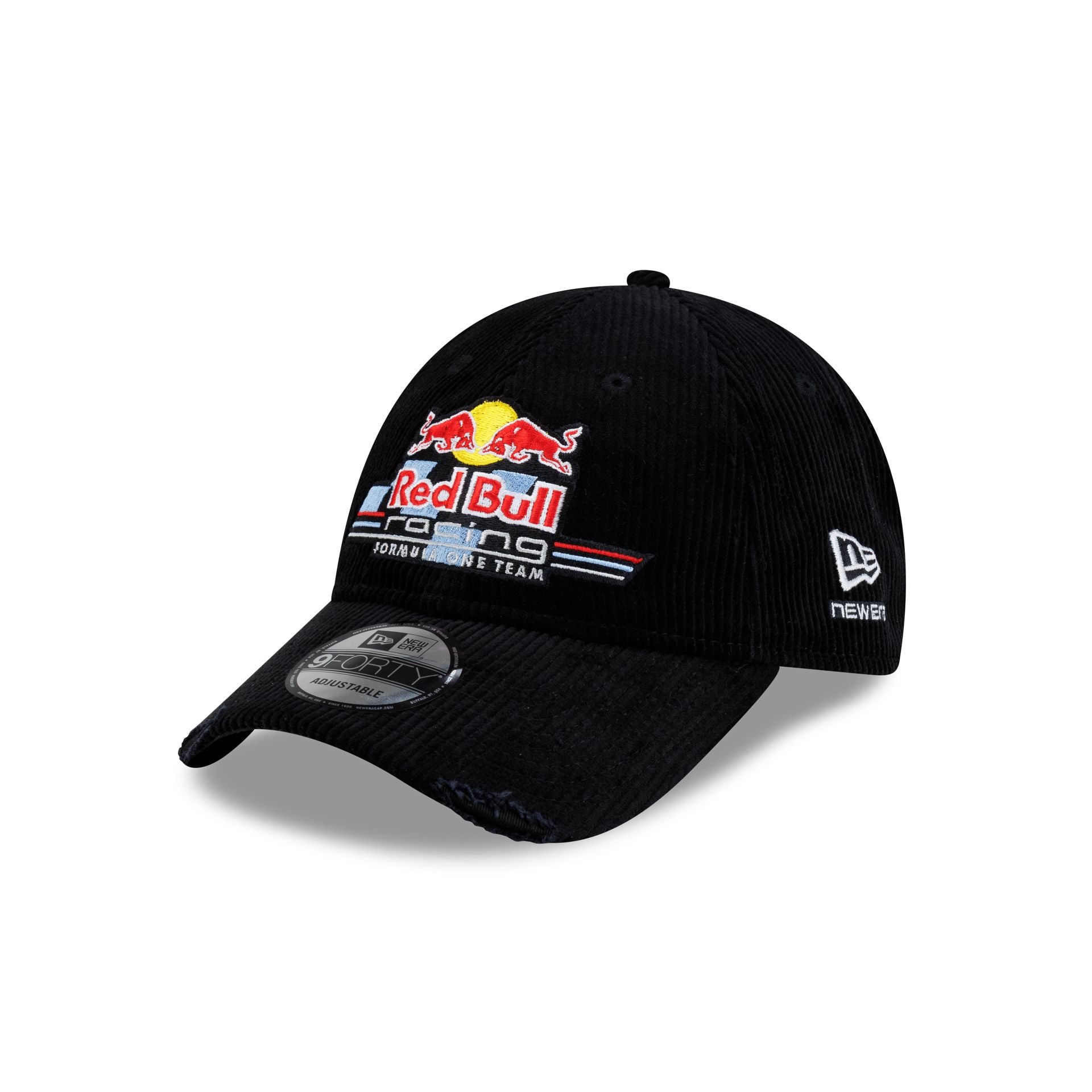 あ*う様 New Era Red Bull Racing 9FORTY キャップ Oracle Red Bull Racing Distressed Black Corduroy 9FORTY Adjustable