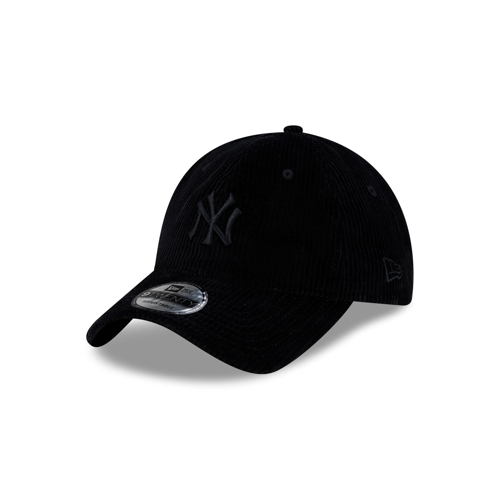 New York Yankees Black Corduroy 9TWENTY Adjustable Hat – New Era Cap