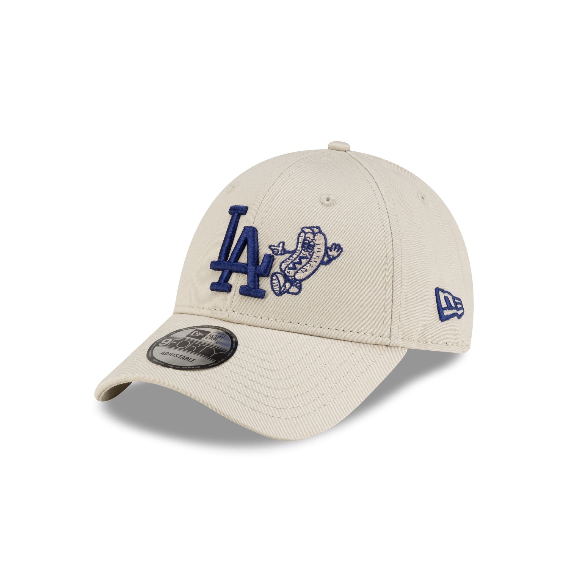Los Angeles Dodgers Hot Dog Stone 9FORTY Adjustable Hat – New Era Cap