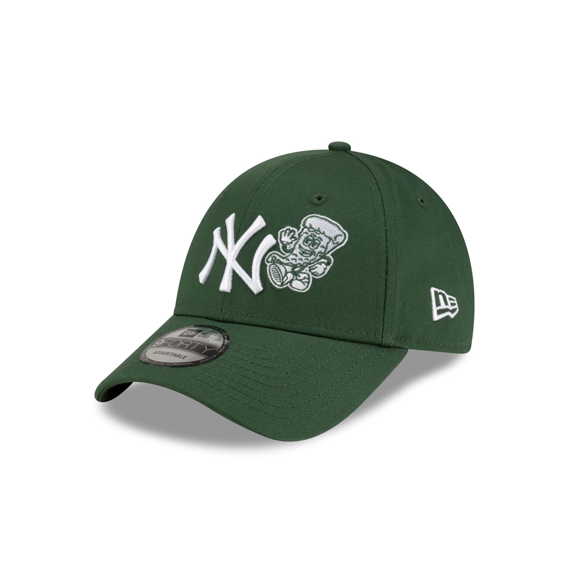 New York Yankees Pizza Green 9FORTY Adjustable Hat – New Era Cap