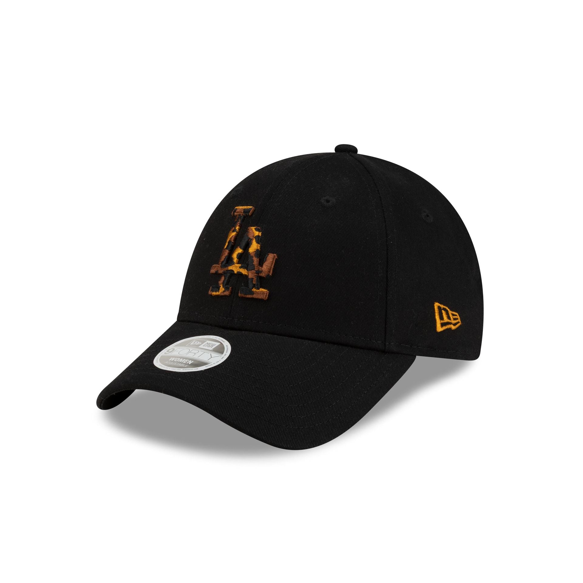 Los Angeles Dodgers Animal Print Women's Black 9FORTY Adjustable
