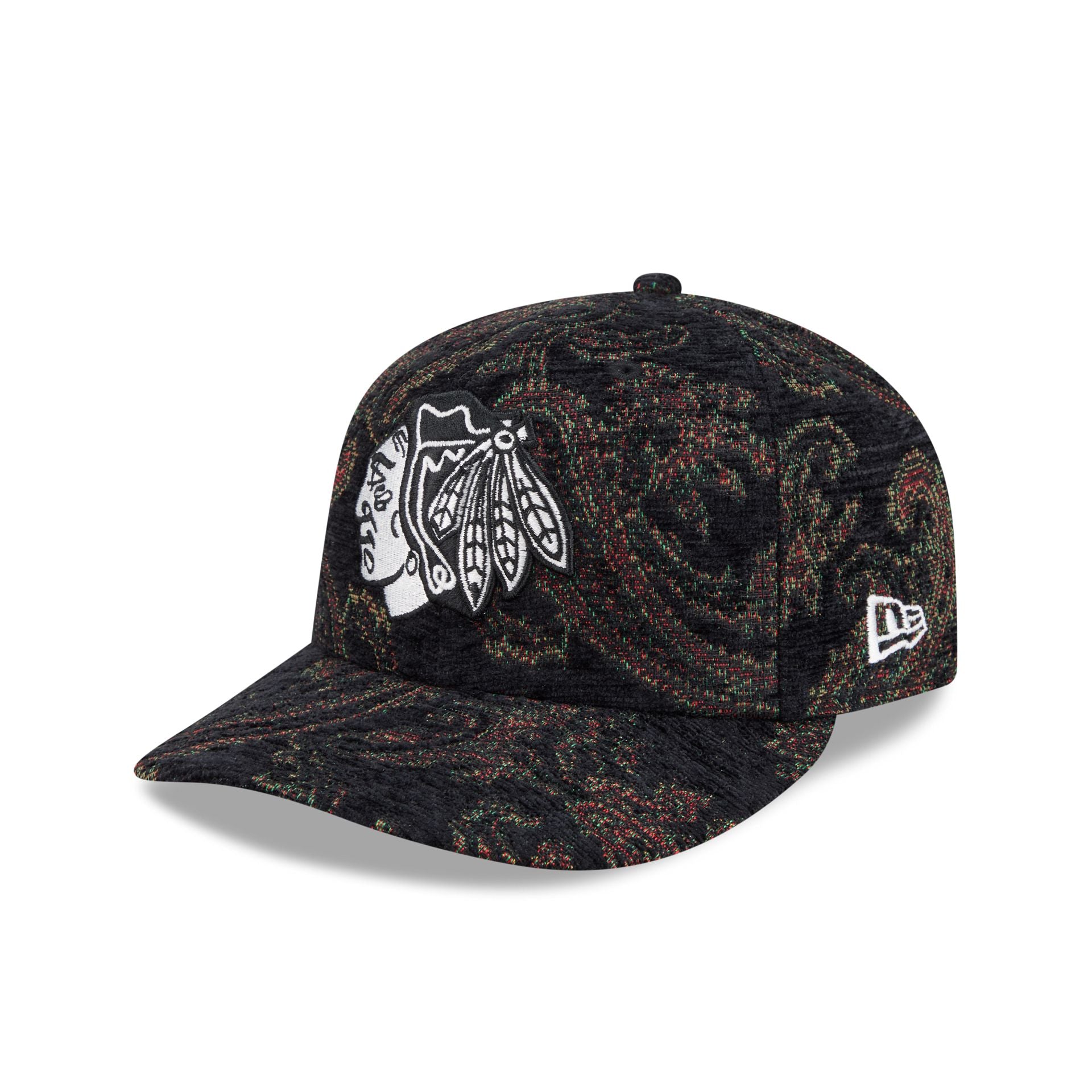 Chicago Blackhawks Three Looms Jacquard Chenille 59FIFTY Fitted