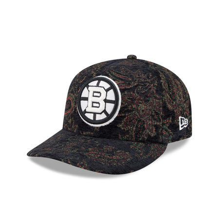 Boston Bruins Three Looms Jacquard Chenille 59FIFTY Fitted Hat
