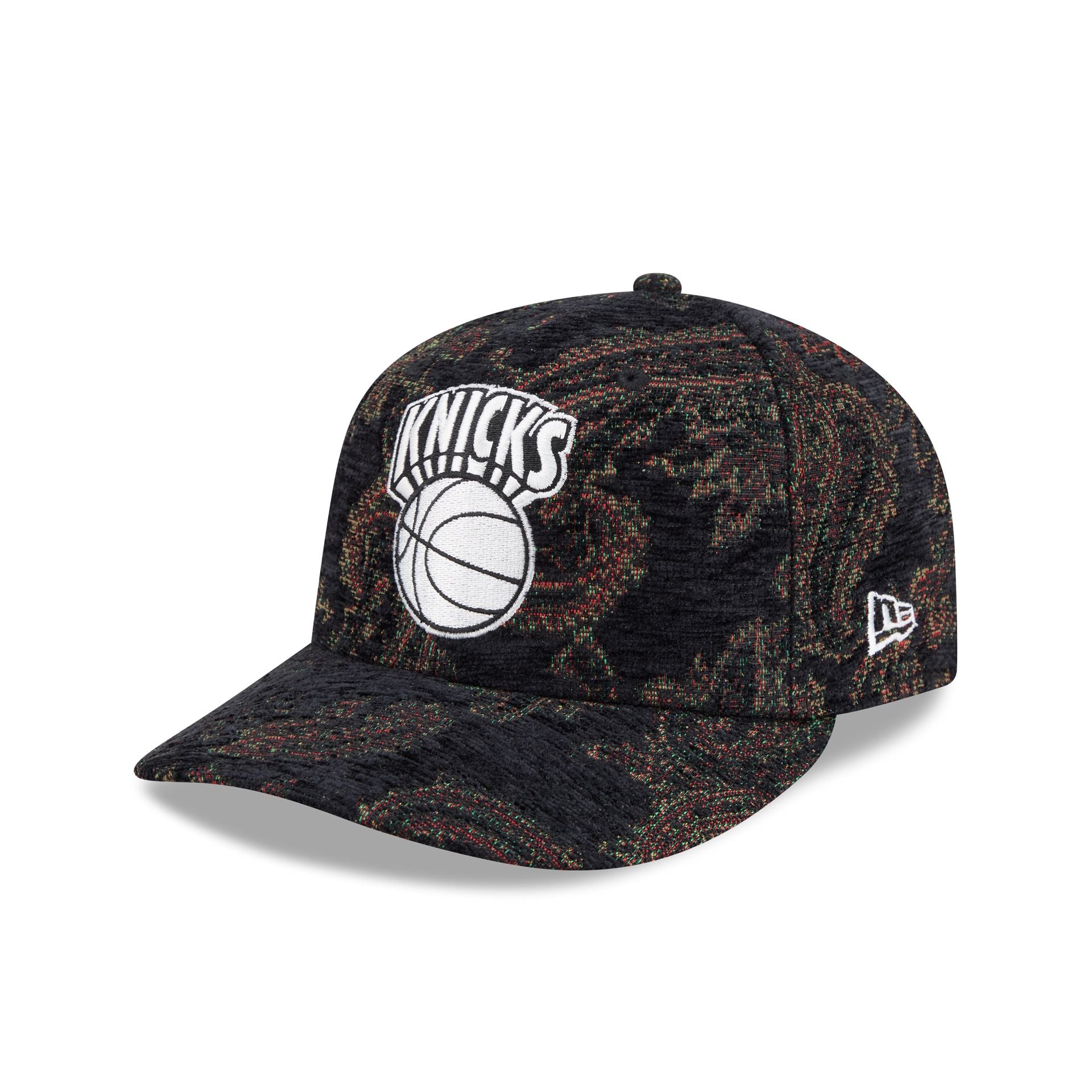 New York Knicks Three Looms Jacquard Chenille 59FIFTY Fitted Hat