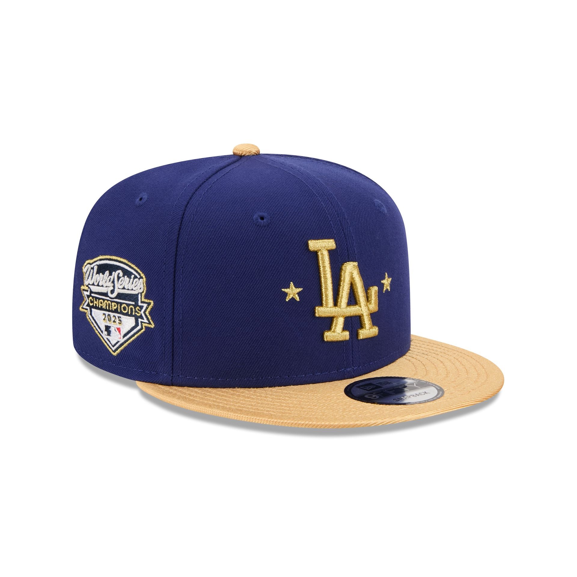 Los Angeles Dodgers Gold 2025 World Series Champions Sidepatch