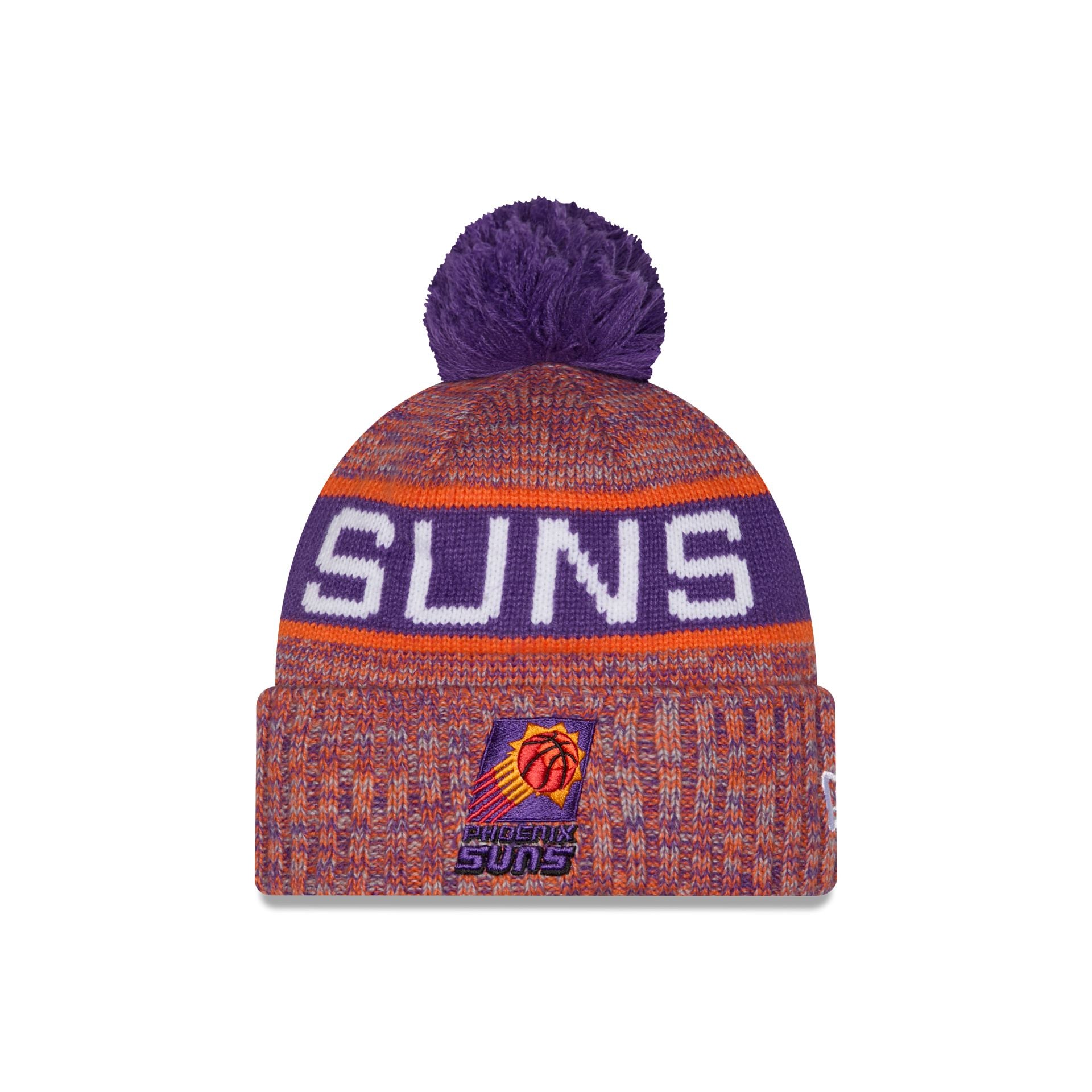THE color sun cap theユニオン　美品 Phoenix Suns Tri Color Pom Knit Hat – New Era Cap