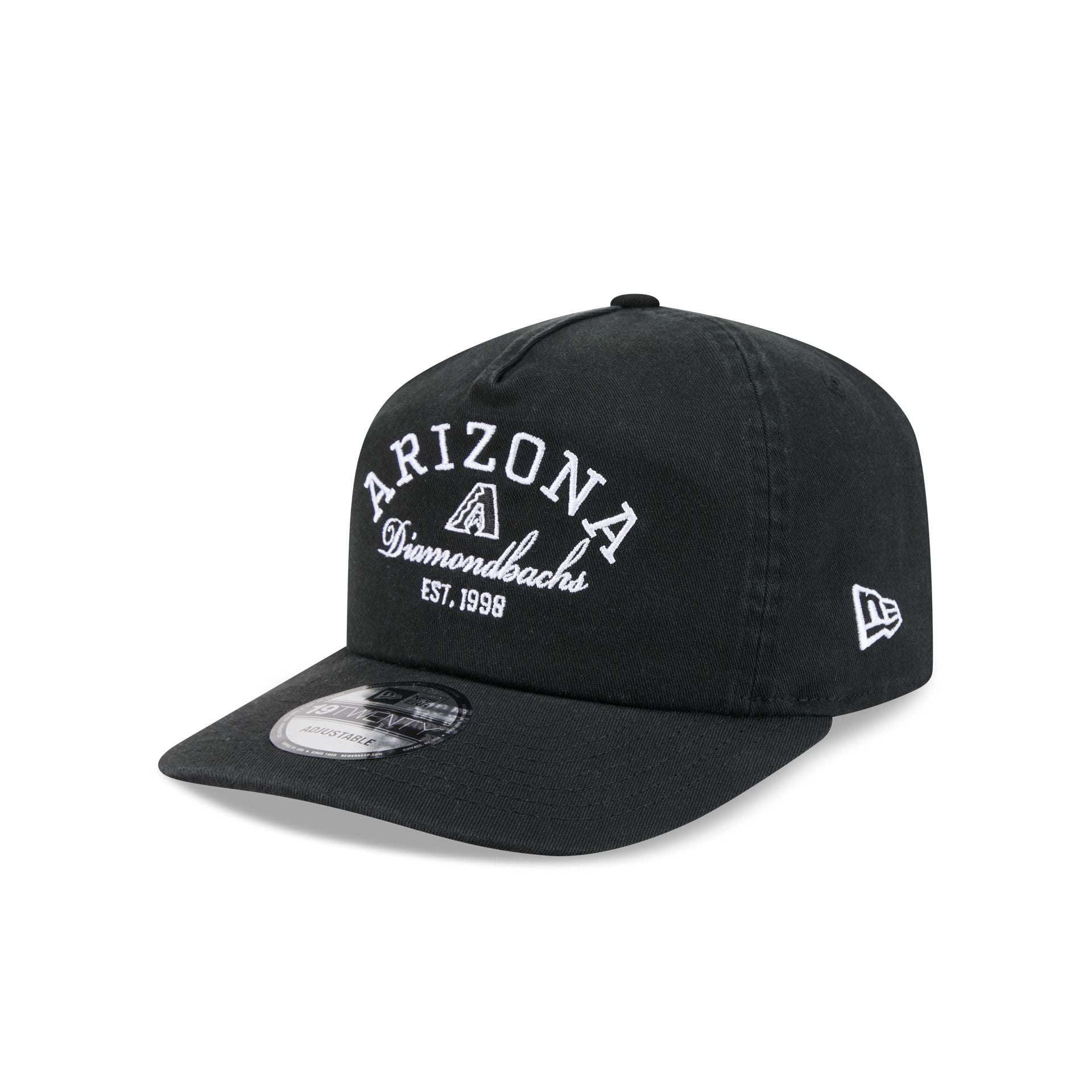 Arizona Diamondbacks Arched Graphic 19TWENTY Snapback Hat – New