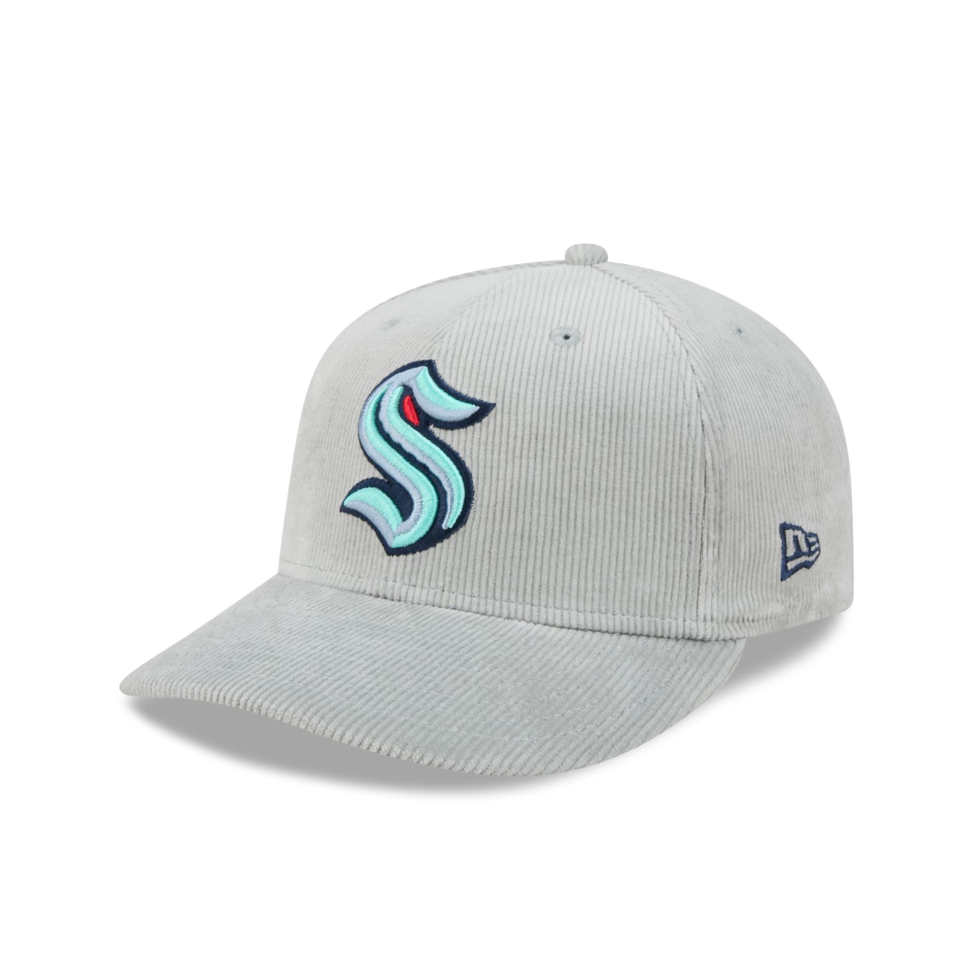 Seattle Kraken Light Gray Corduroy 59FIFTY Fitted Hat – New Era Cap