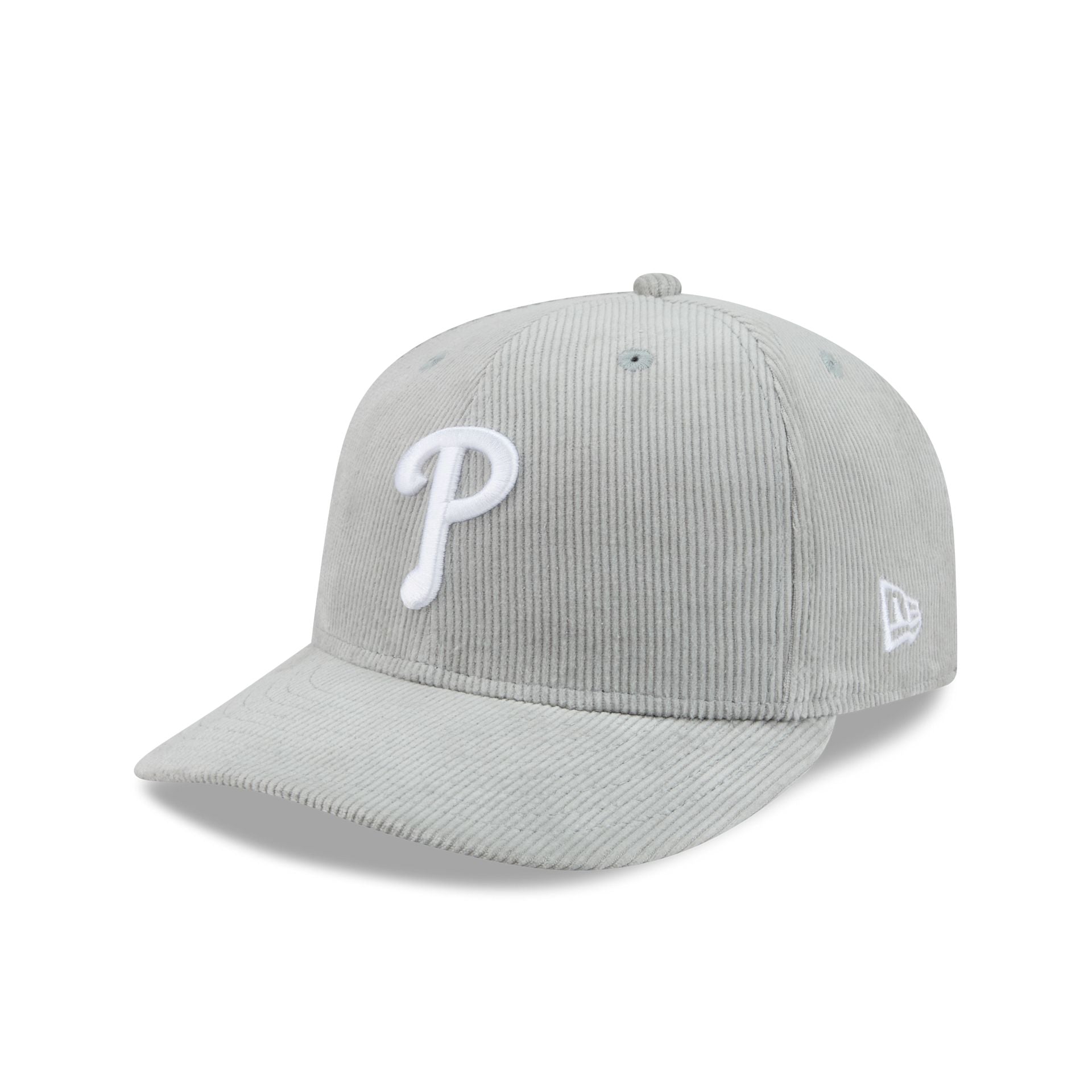 Philadelphia Phillies Light Gray Corduroy 59FIFTY Fitted Hat – New