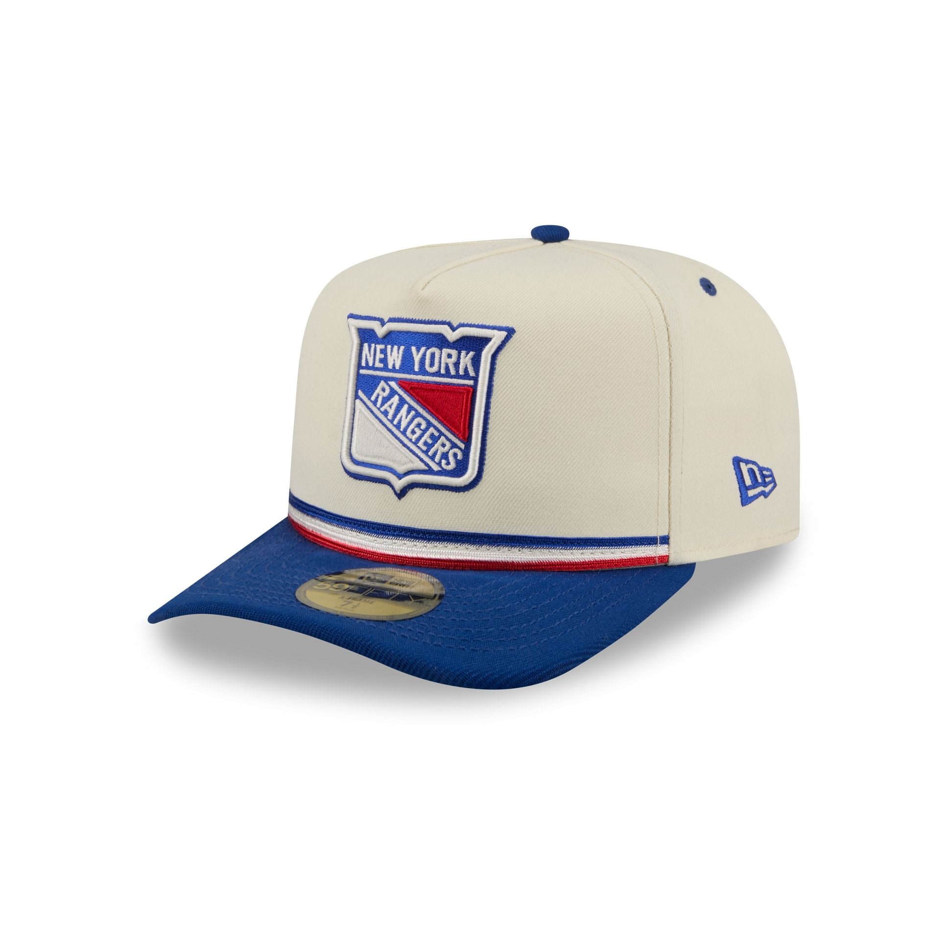 New York Rangers Vintage Stripe 59FIFTY A-Frame Fitted Hat – New