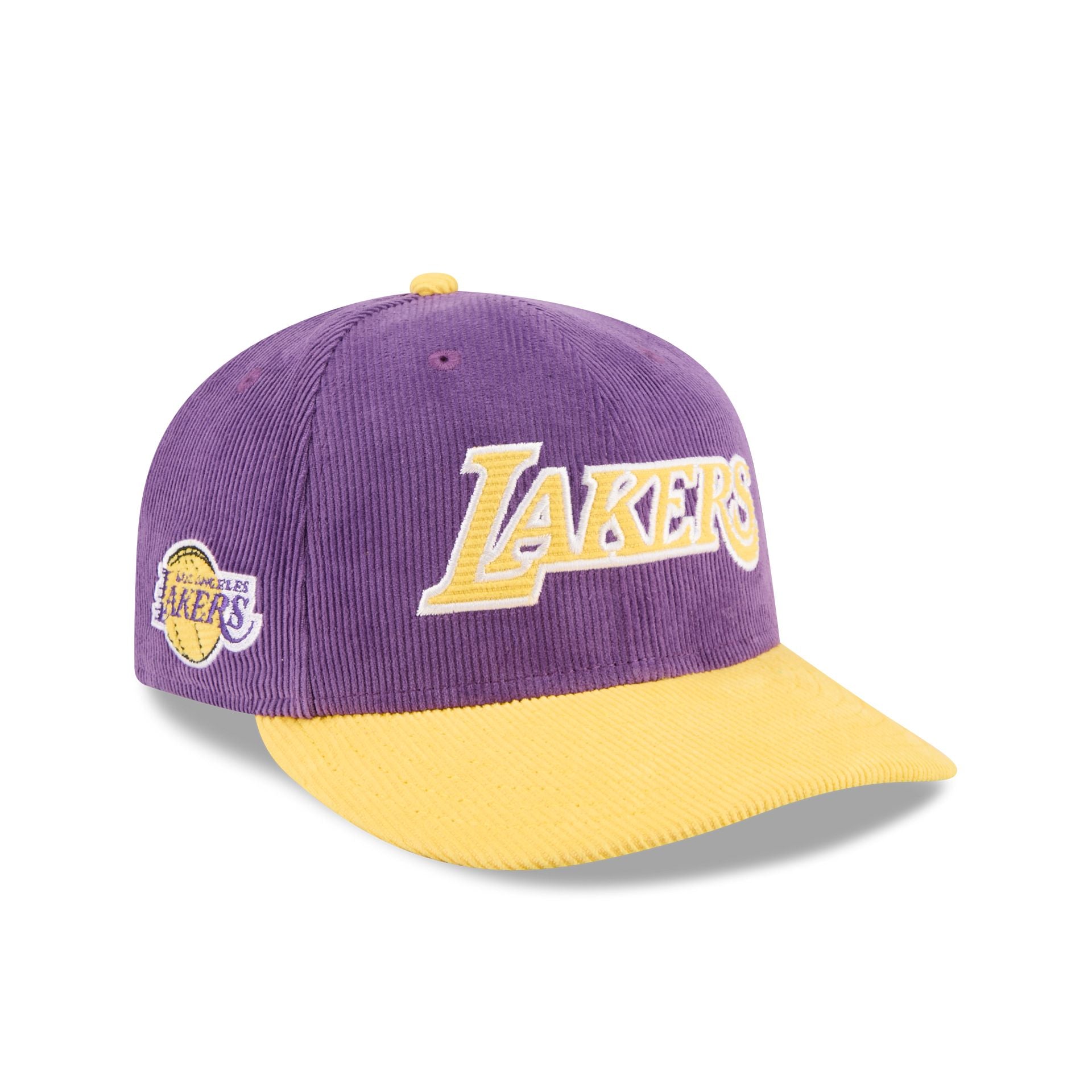 Los Angeles Lakers Two Tone Corduroy 9FIFTY Snapback Hat – New Era Cap
