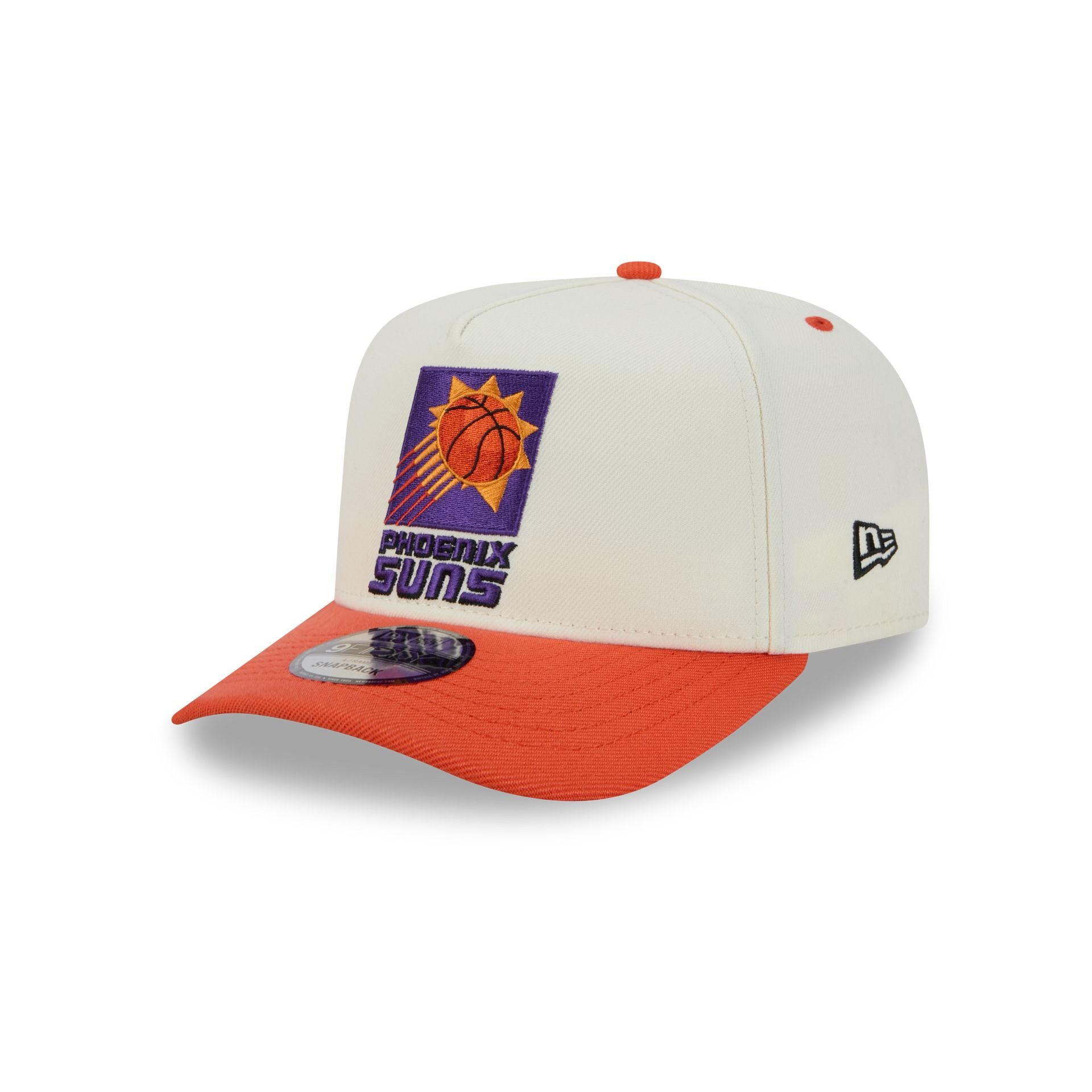 Phoenix Suns Statement Back Chrome White 9FIFTY A-Frame Snapback