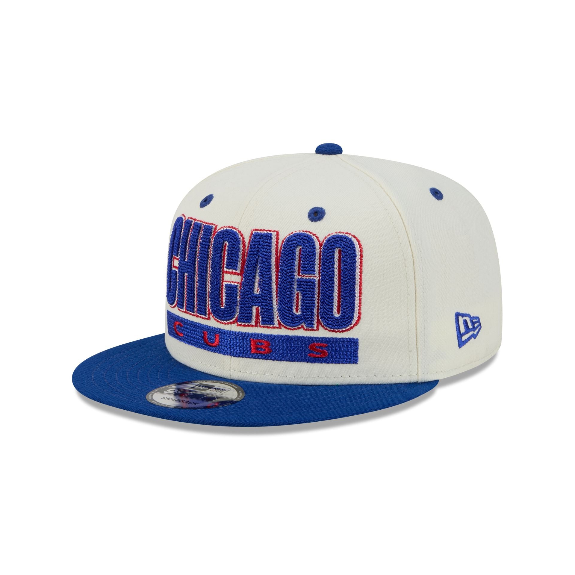 Cubs 9FIFTYスナップバックキャップ Chicago Cubs Classic Stacked Chrome 9FIFTY Snapback Hat – New Era Cap
