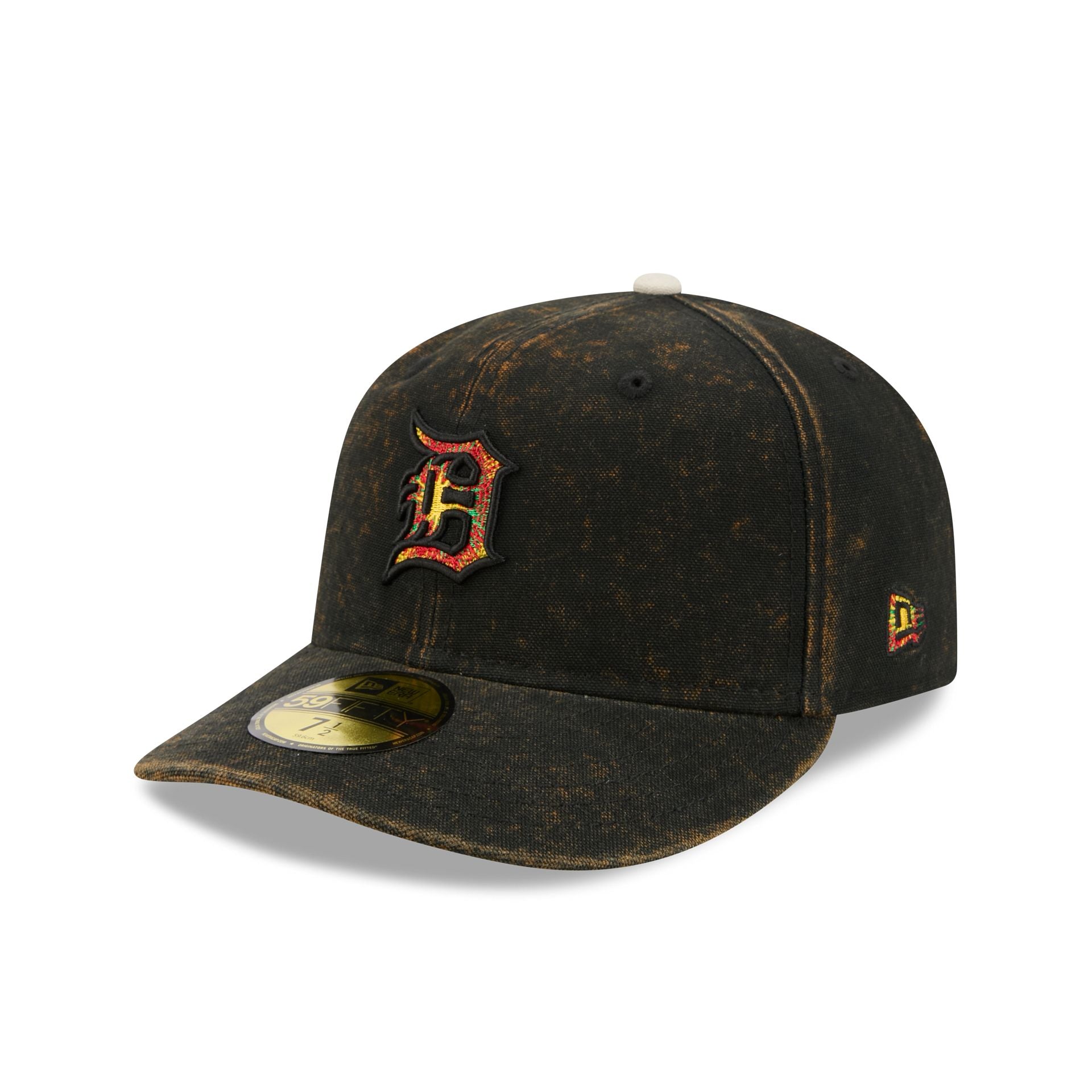 Just Caps Tie Dye Logo Detroit Tigers 59FIFTY Fitted Hat – New Era Cap