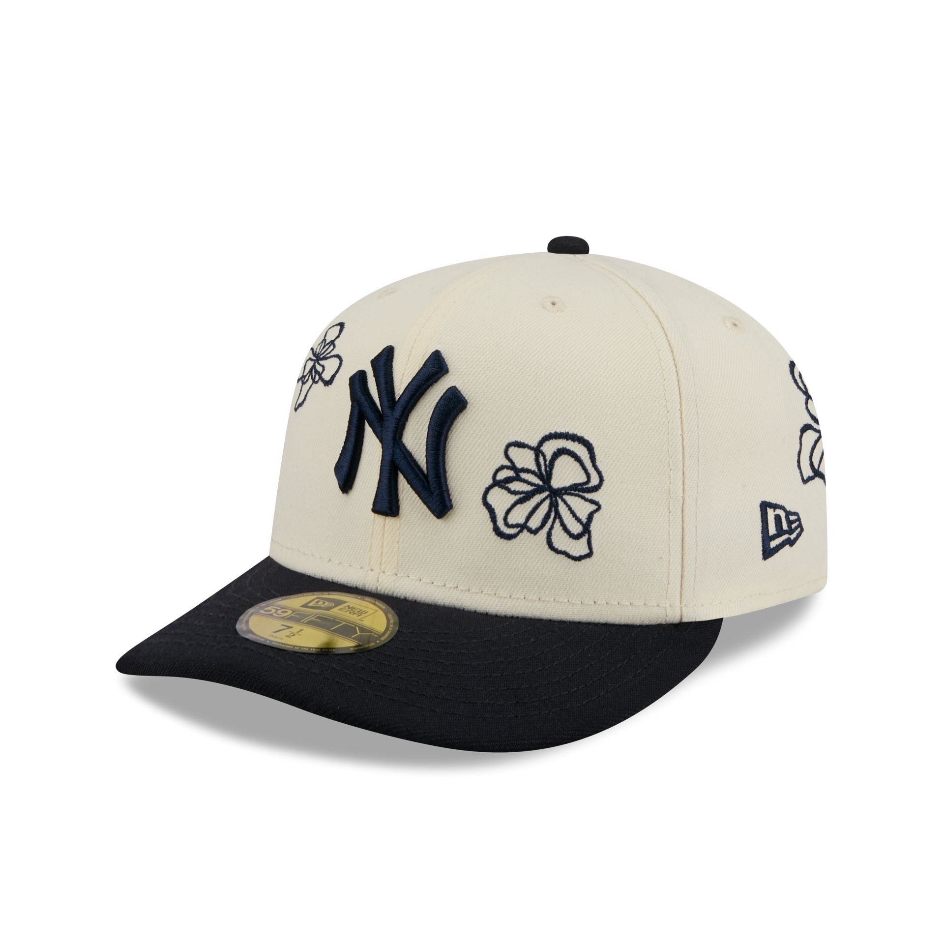 New York Yankees Floral Outline 59FIFTY Fitted Hat – New Era Cap