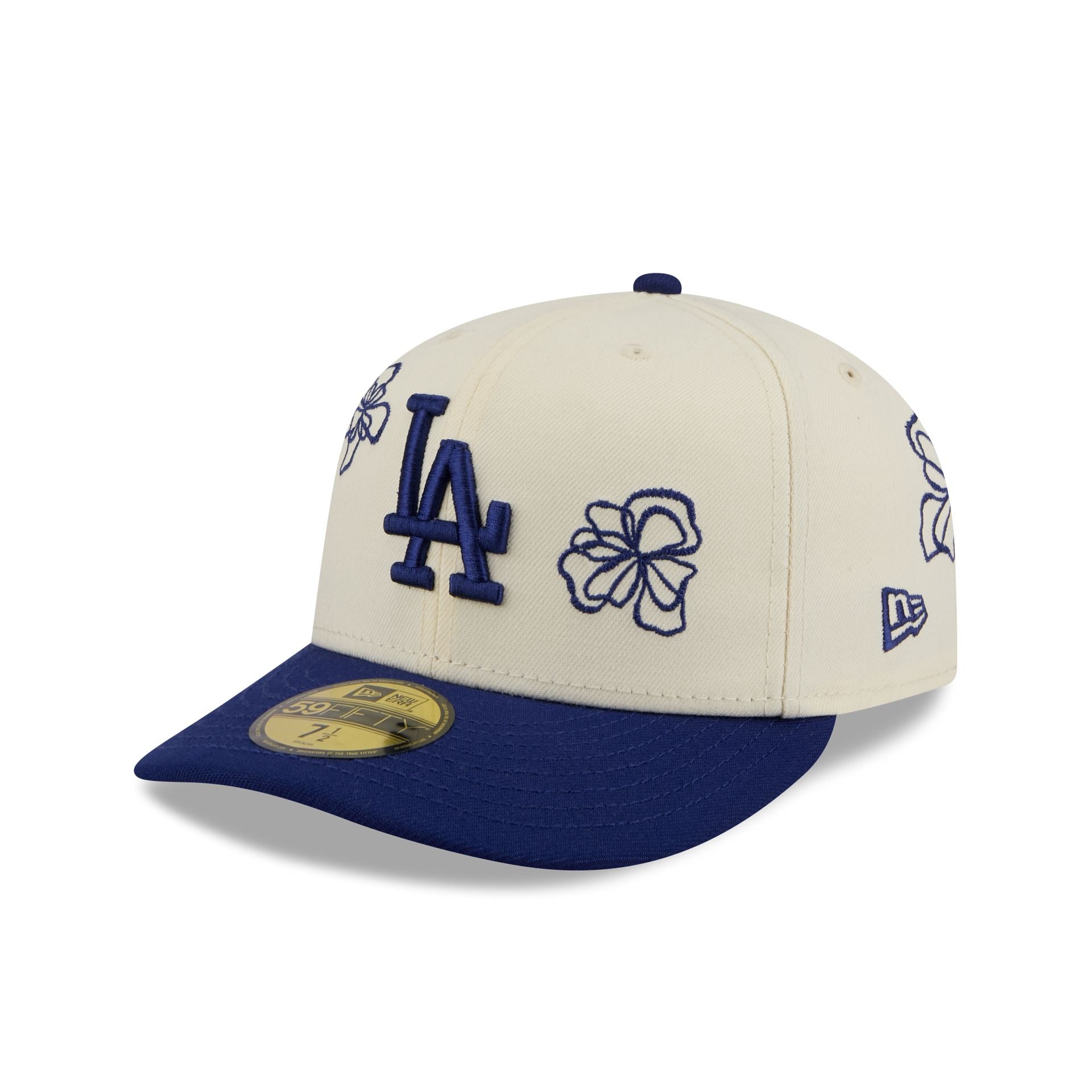 Los Angeles Dodgers Floral Outline 59FIFTY Fitted Hat – New Era Cap