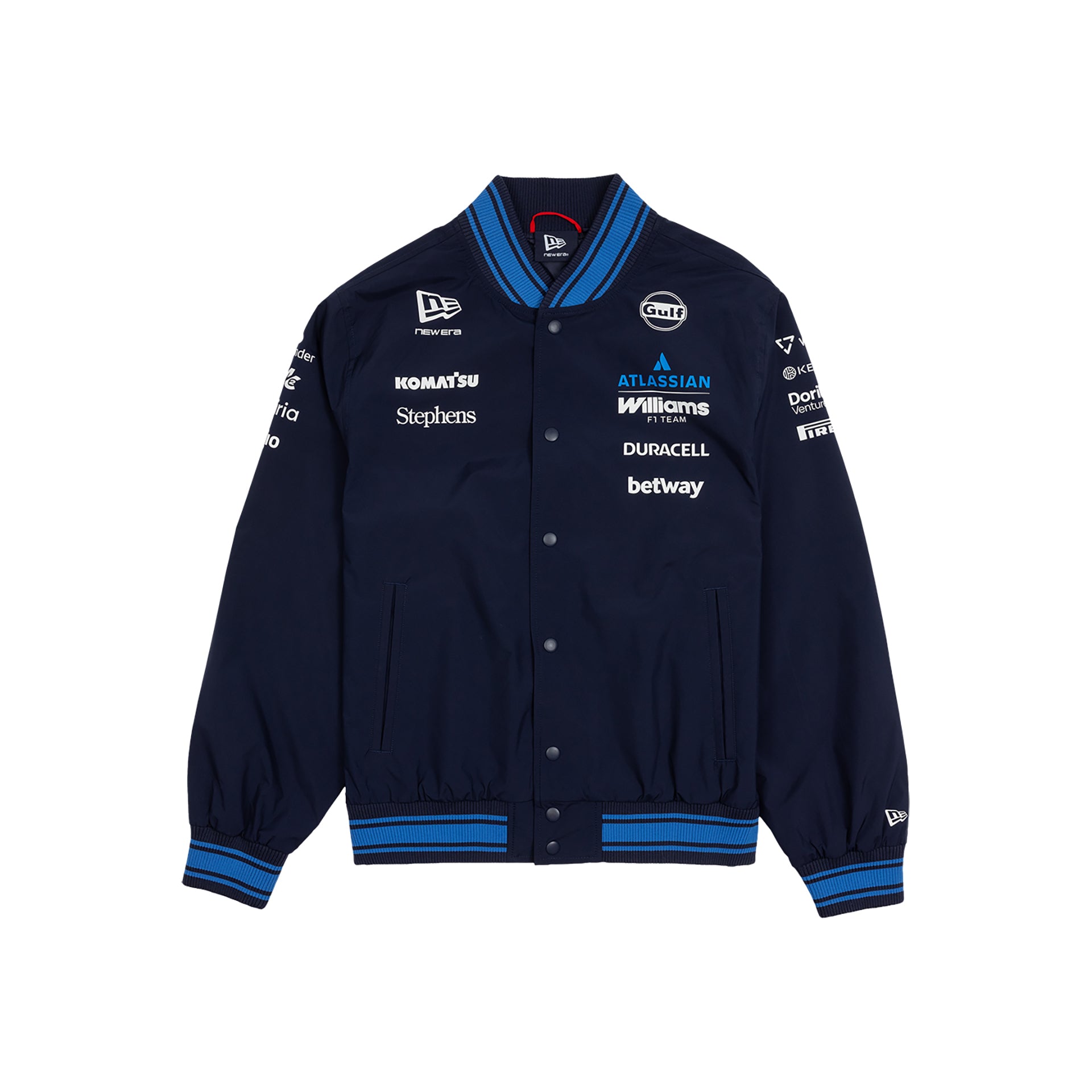 Atlassian Williams F1 Team Team Line Varsity Jacket – New Era Cap