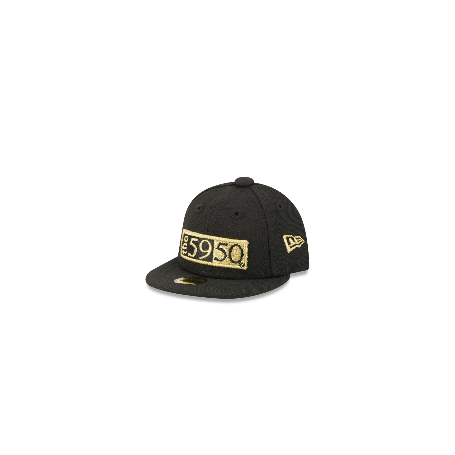 NEW ERA 59FIFTY ゴールドミニキャップ New Era Cap Gold Logo Mini 59FIFTY Fitted Hat