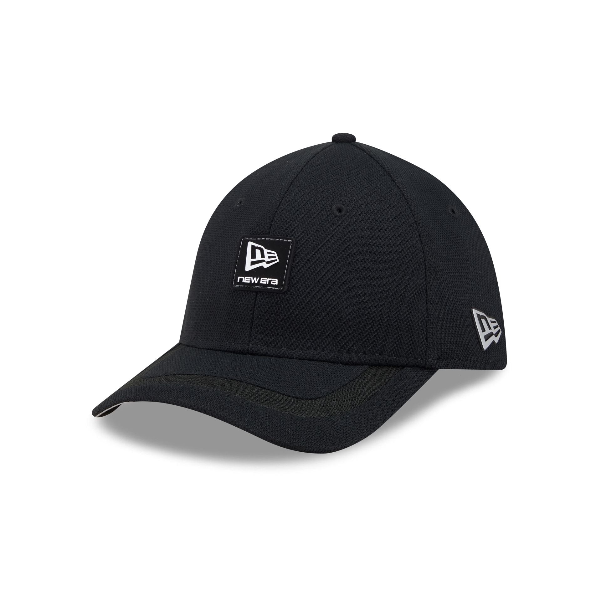  ブラック キャップ NEWERA New Era Cap Black Cotton 39THIRTY M-Crown Stretch Fit Hat