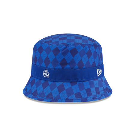 2026 PGA Championship Aronimink Light Royal Plaid Bucket Hat