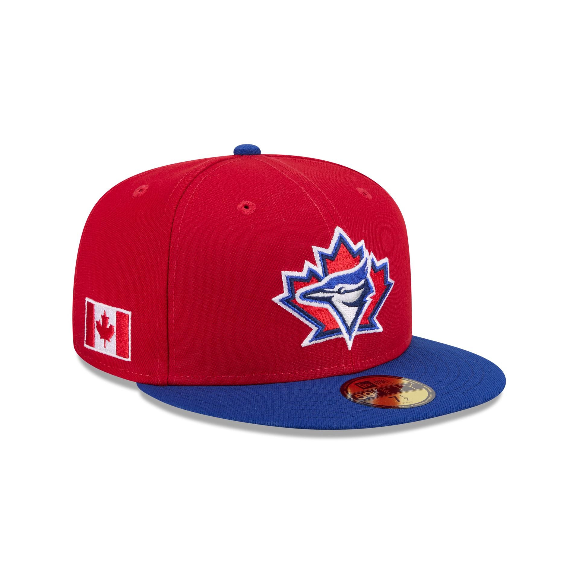NEW ERA 海外別注 Blue Jays 59FIFTY 7 1/2 Toronto Blue Jays Turn Back the Clock Canada Day 59FIFTY Fitted