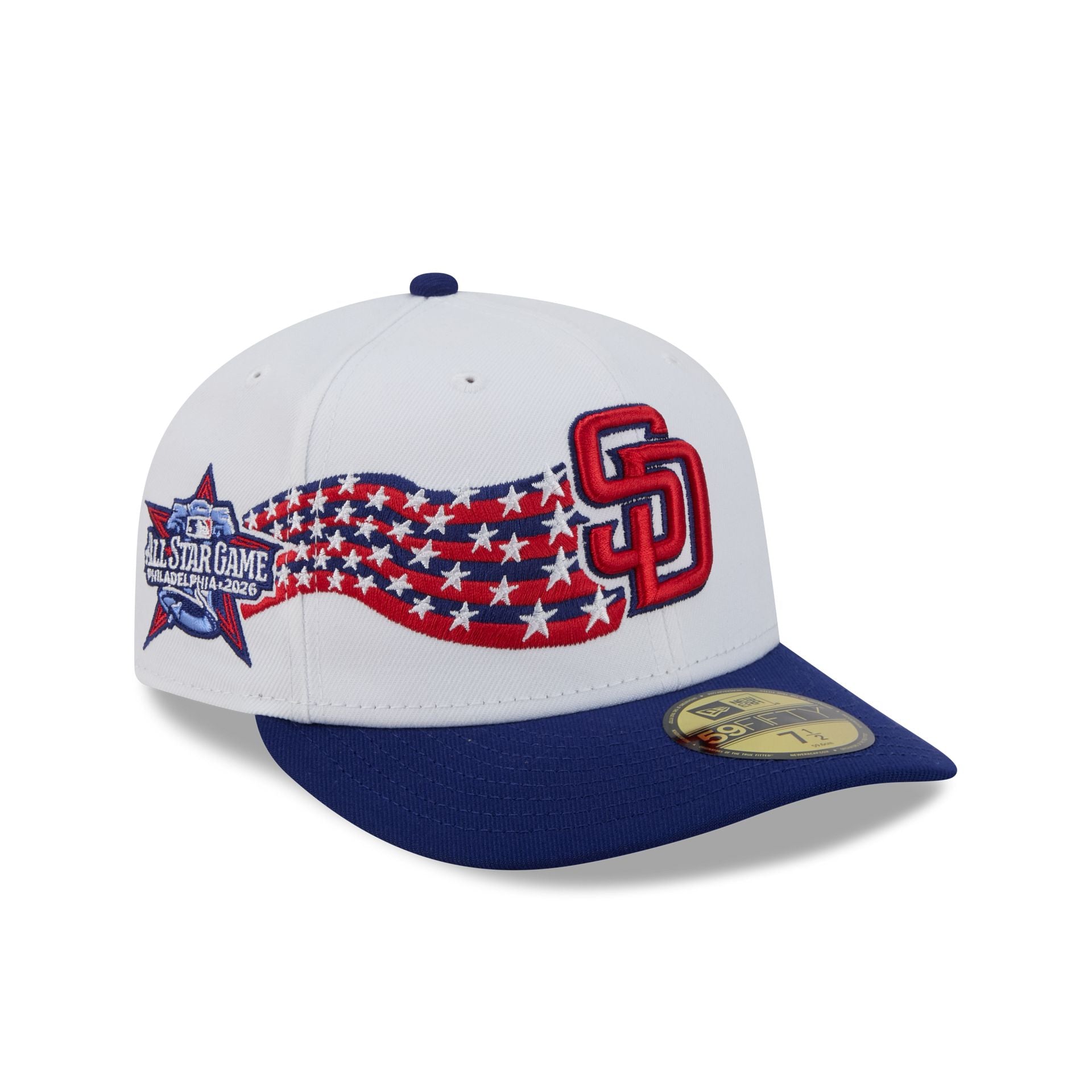 San Diego Padres 2026 All-Star Game Optic White 59FIFTY Fitted Hat