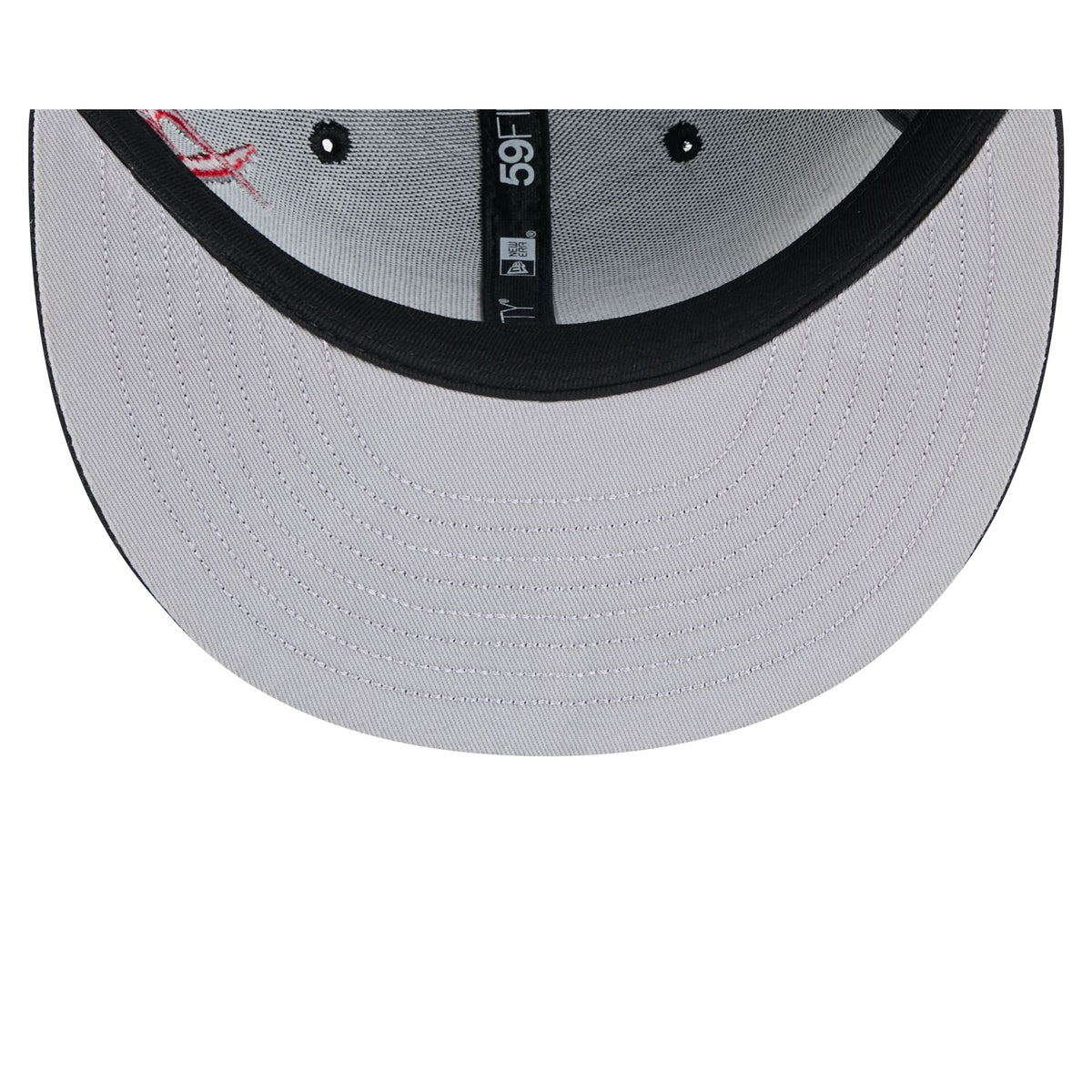 Houston Rockets Hardwood Classics Patched Black 59FIFTY Fitted Hat