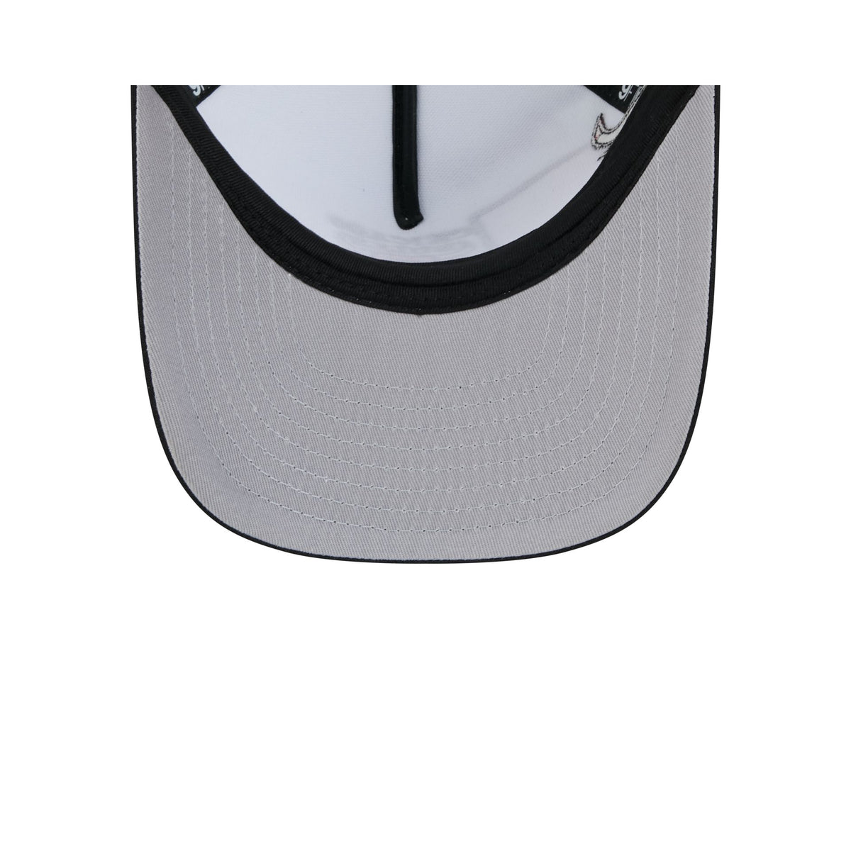 Chicago Bulls Hardwood Classics Patched White 9FIFTY A-Frame Trucker Hat