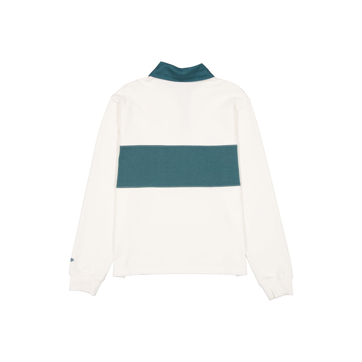Philadelphia Eagles Neutrals Stone Rugby Long-Sleeve T-Shirt