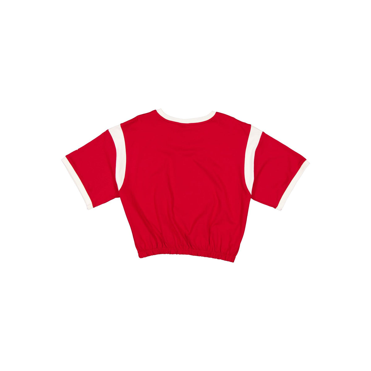 San Francisco 49ers Sport Classics Bubble Hem Women's Cropped T-Shirt