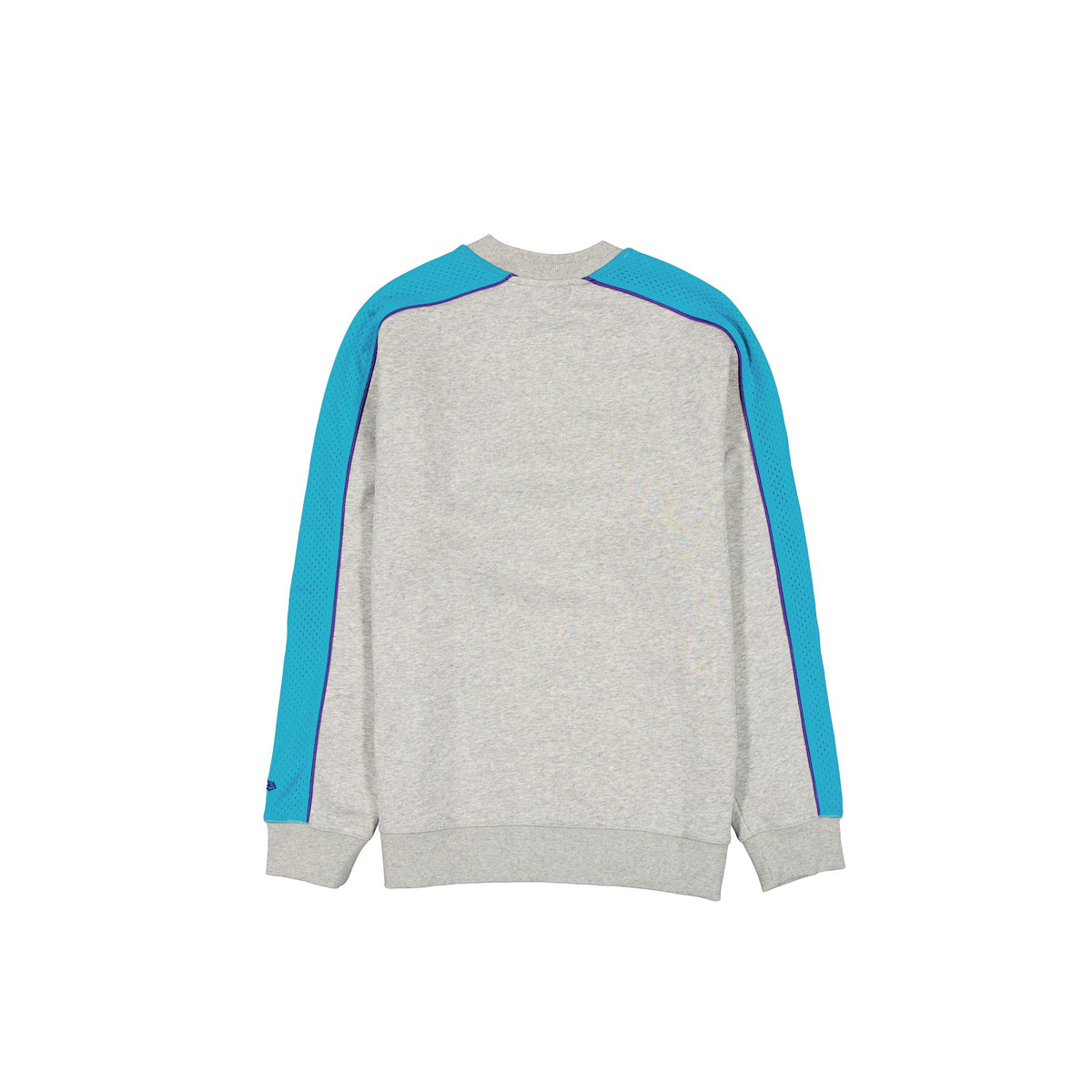 Charlotte Hornets Hardwood Classics Heather Gray Crewneck