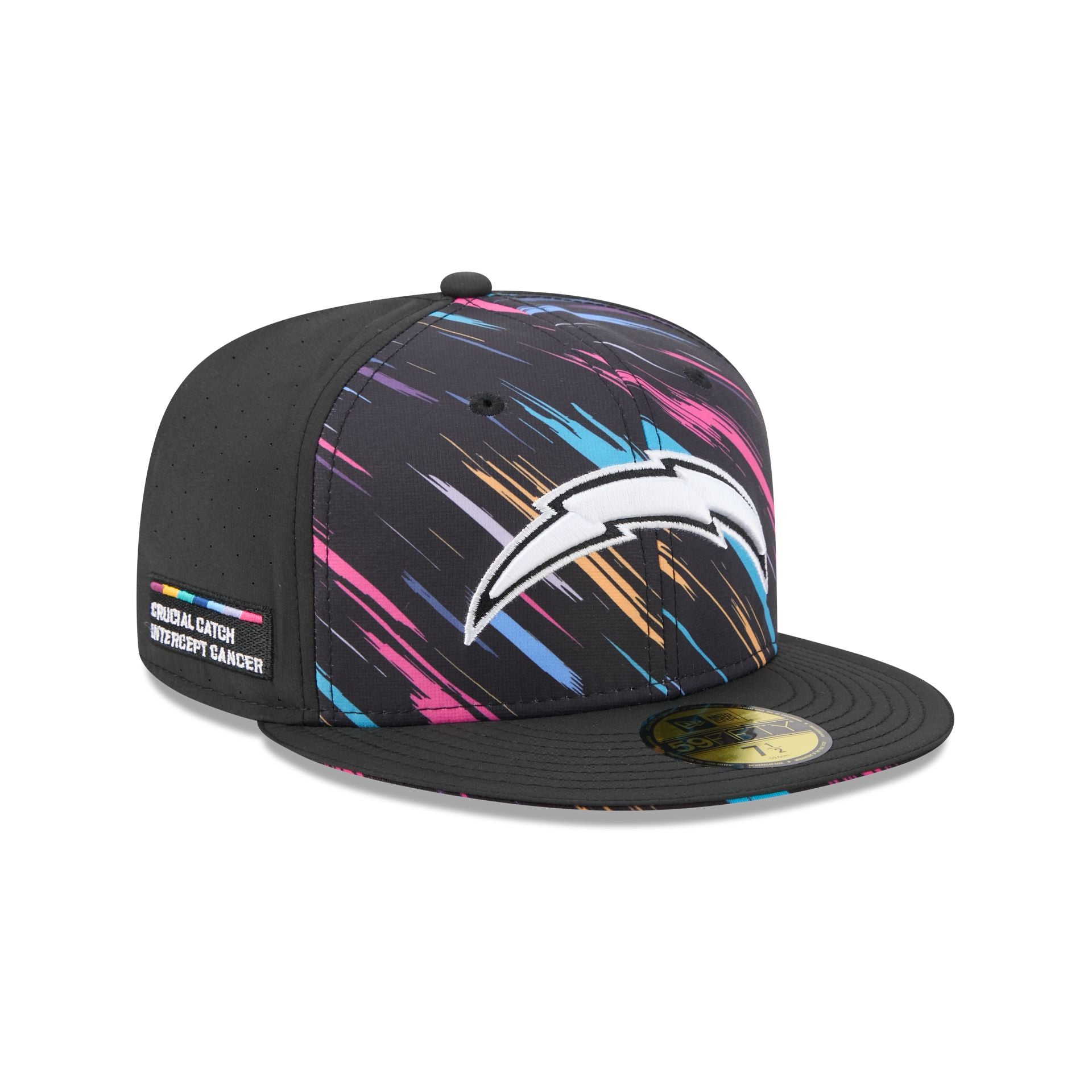 Los Angeles Chargers 2026 Crucial Catch 59FIFTY Fitted Hat – New