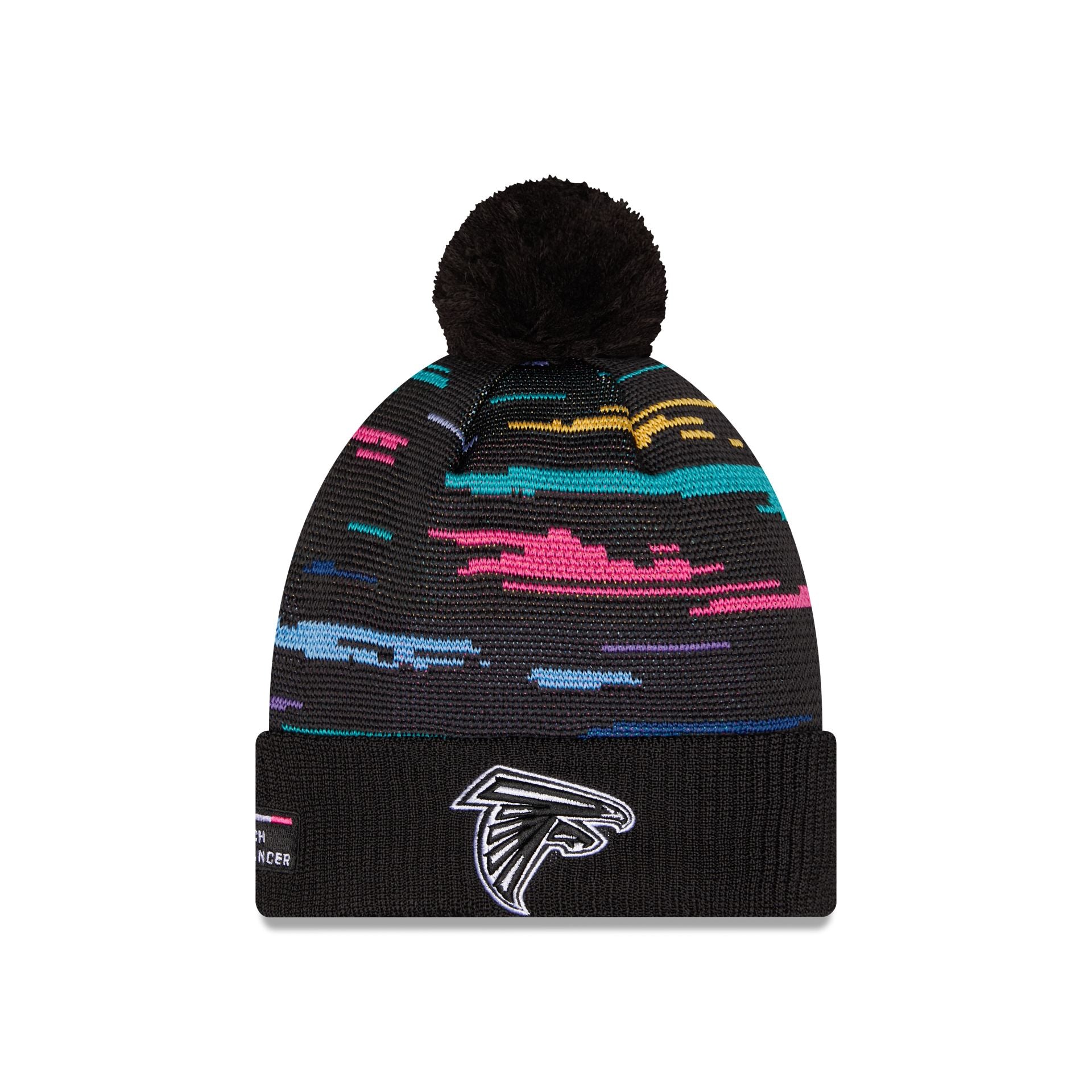 Atlanta Falcons 2026 Crucial Catch Pom Knit Hat – New Era Cap