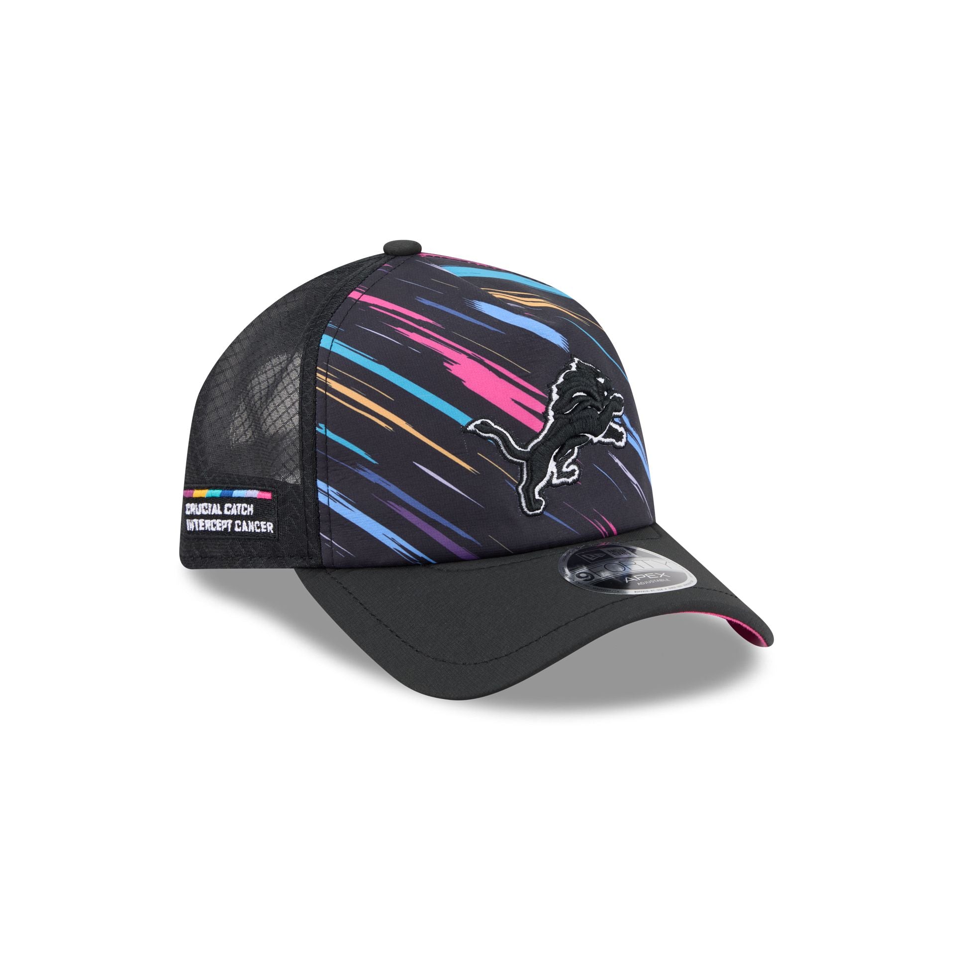 Detroit Lions 2026 Crucial Catch 9FORTY APEX Snapback Hat – New
