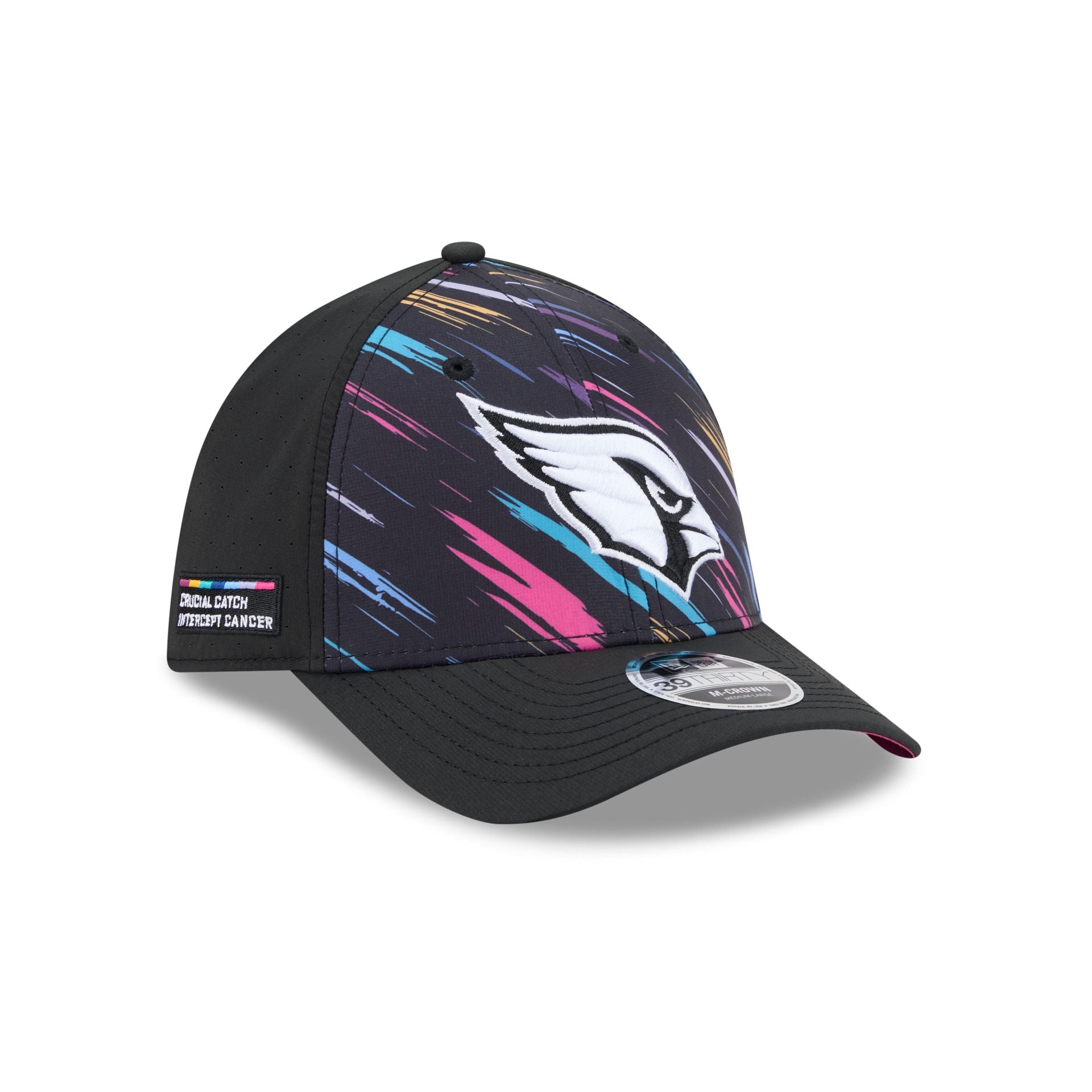 Arizona Cardinals 2026 Crucial Catch 39THIRTY M-Crown Stretch Fit