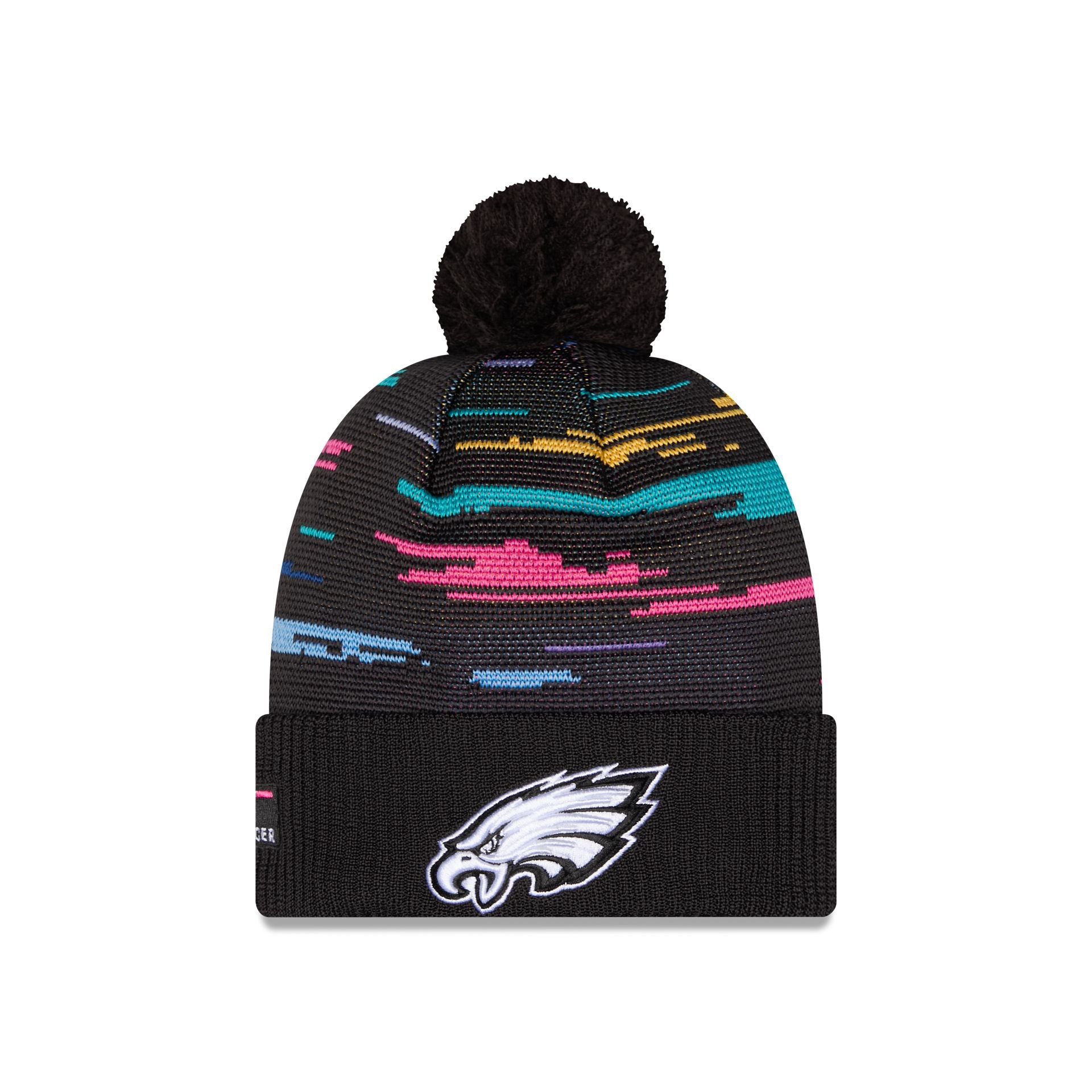 Philadelphia Eagles 2026 Crucial Catch Kids Pom Knit Hat – New Era Cap