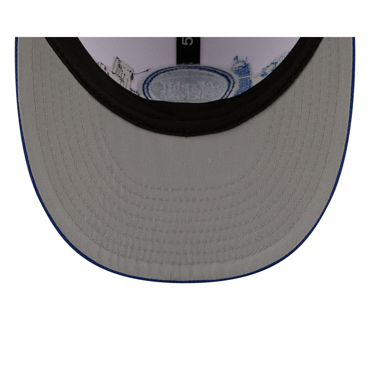 Detroit Pistons Cityscape White 59FIFTY Fitted Hat