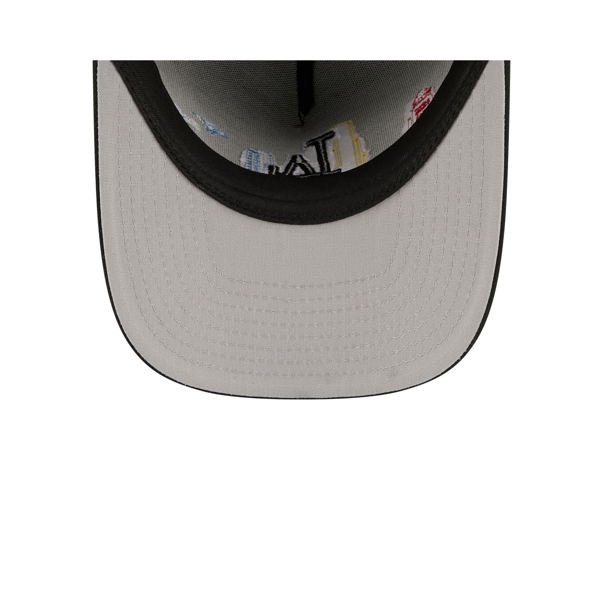 Los Angeles Dodgers Cityscape Black 9FIFTY A-Frame Snapback Hat