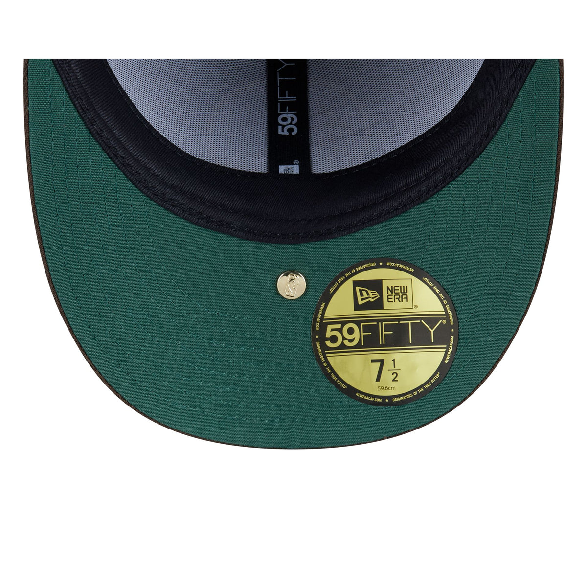 Golden State Warriors Walnut Gold Detail 59FIFTY Fitted Hat