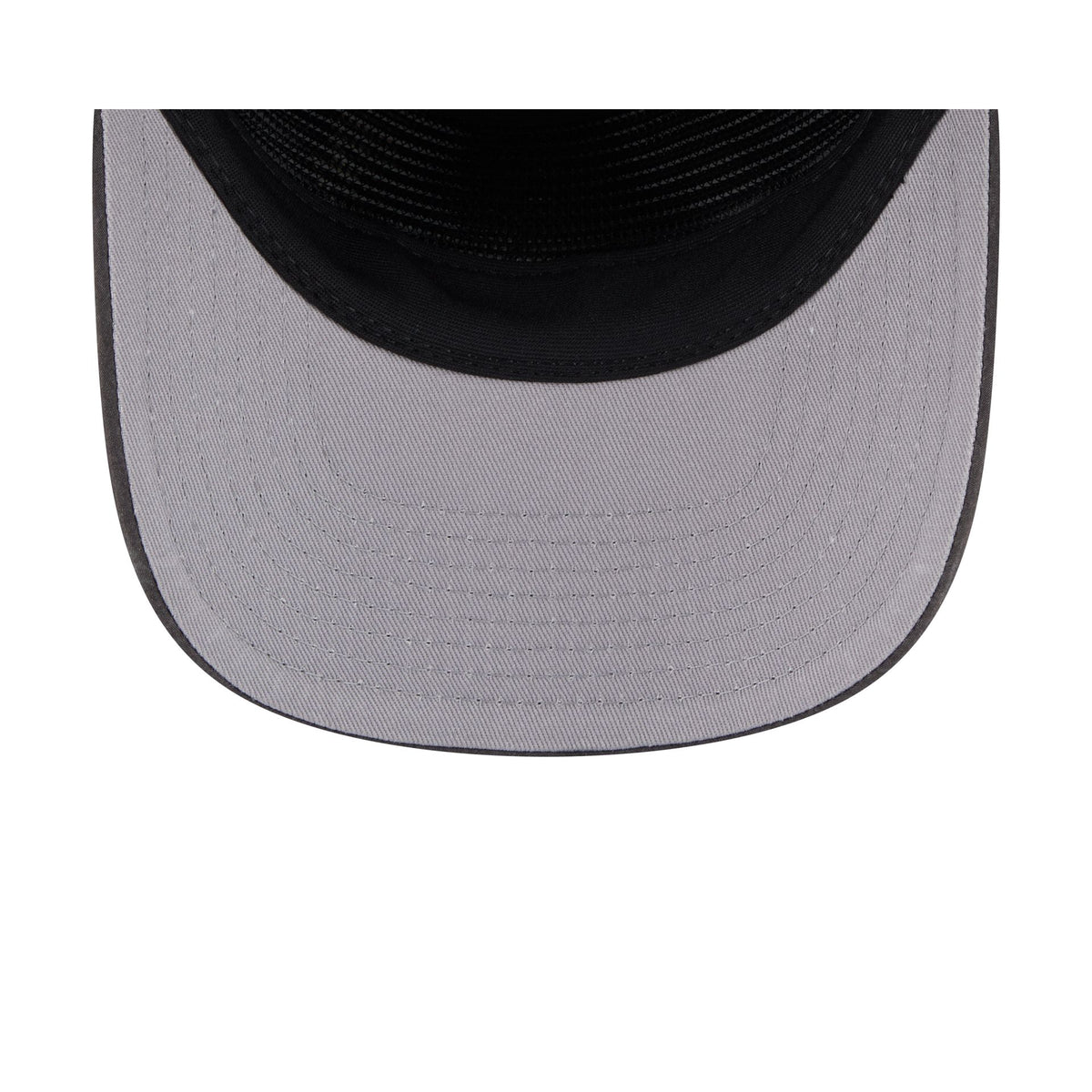 Los Angeles Lakers Washed Black Nylon 19TWENTY Snapback Hat