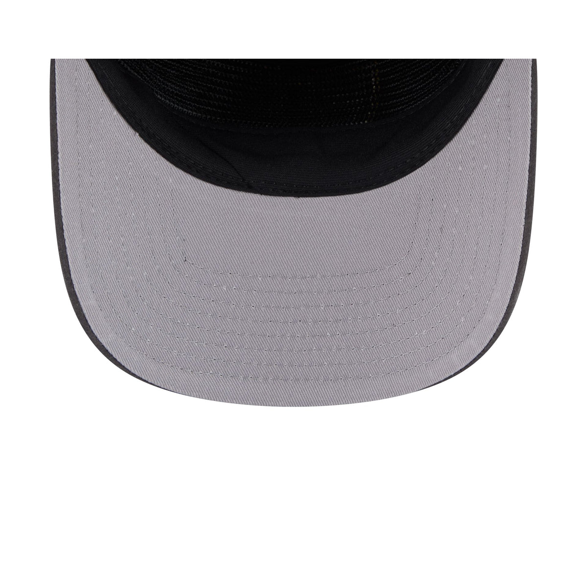 Las Vegas Raiders Washed Black Nylon 19TWENTY Snapback Hat